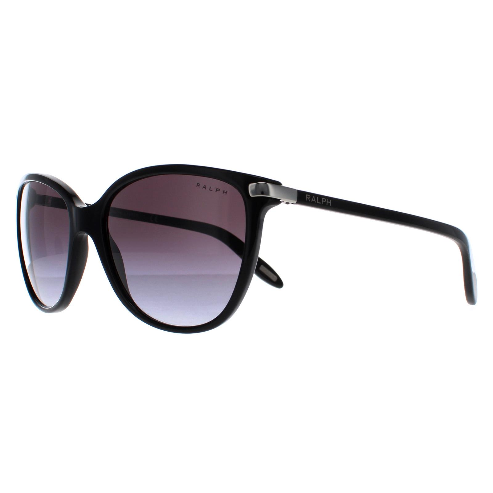 Black Ralph Black Cat Eye Black Grey Gradient Sunglasses, Image 2 of 6