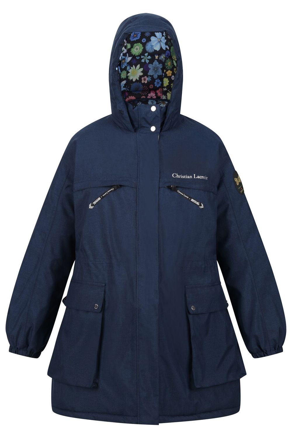 Navy Lacroix Cailar Logo Waterproof Jacket, Image 1 of 3