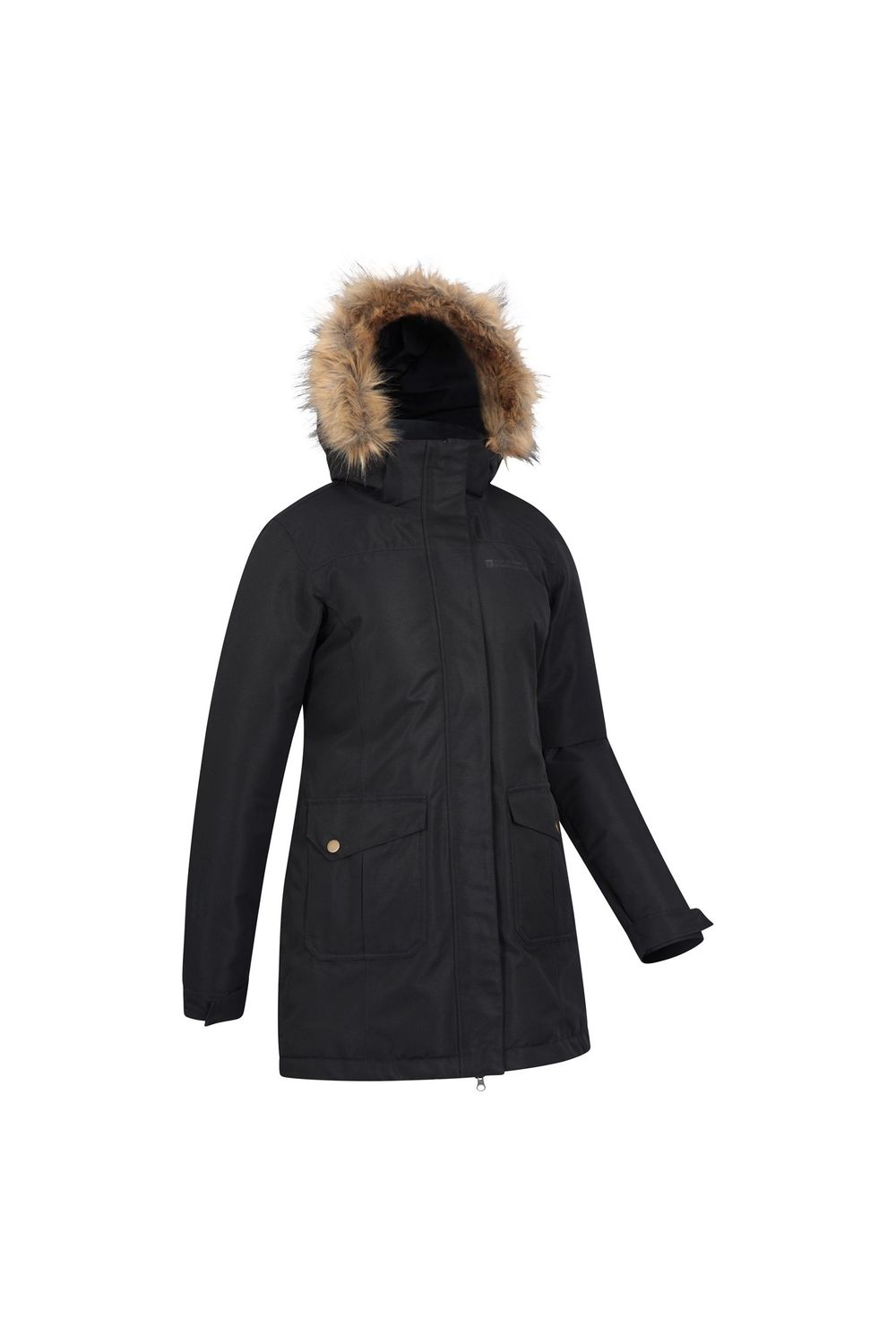 Black Tarka II Long Padded Jacket, Image 4 of 5