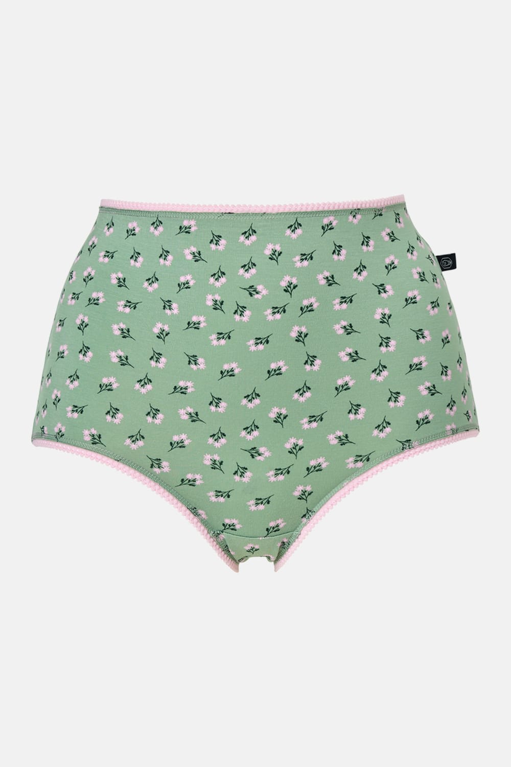 Multi Pack of Four "Juniper" Bamboo Full Briefs, Image 5 of 5