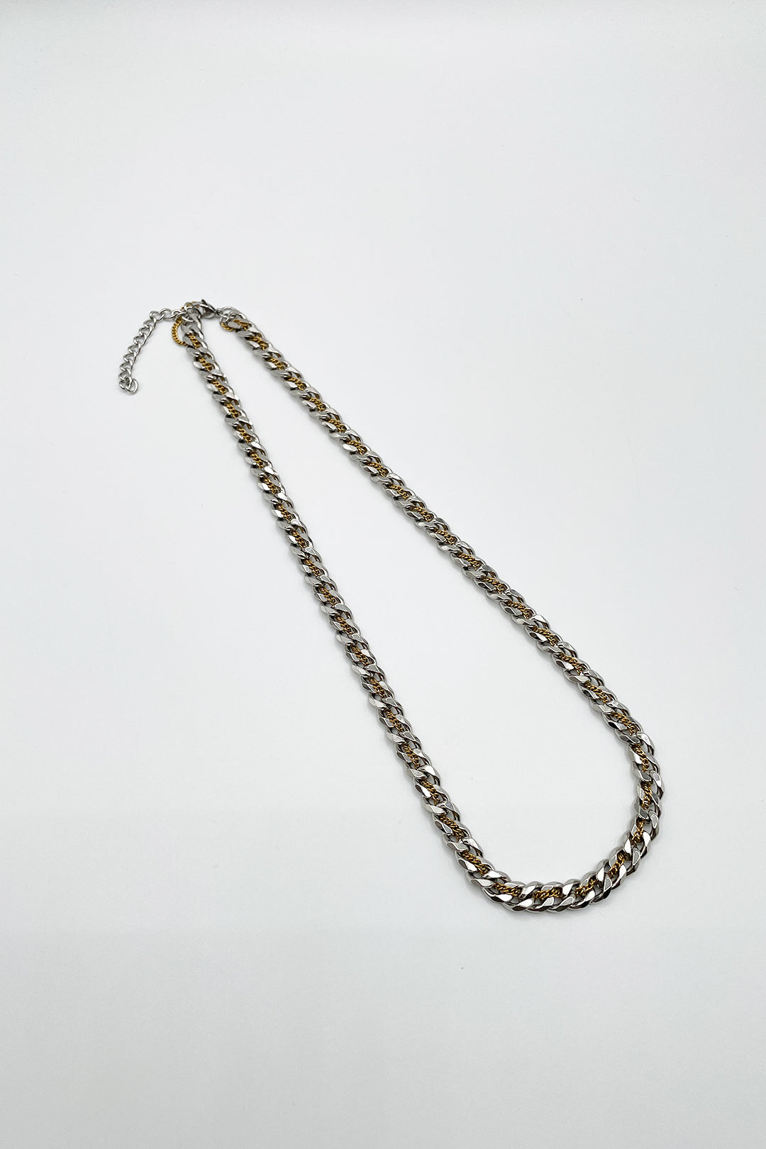 Gold Woven Chain Necklace, Image 4 of 5