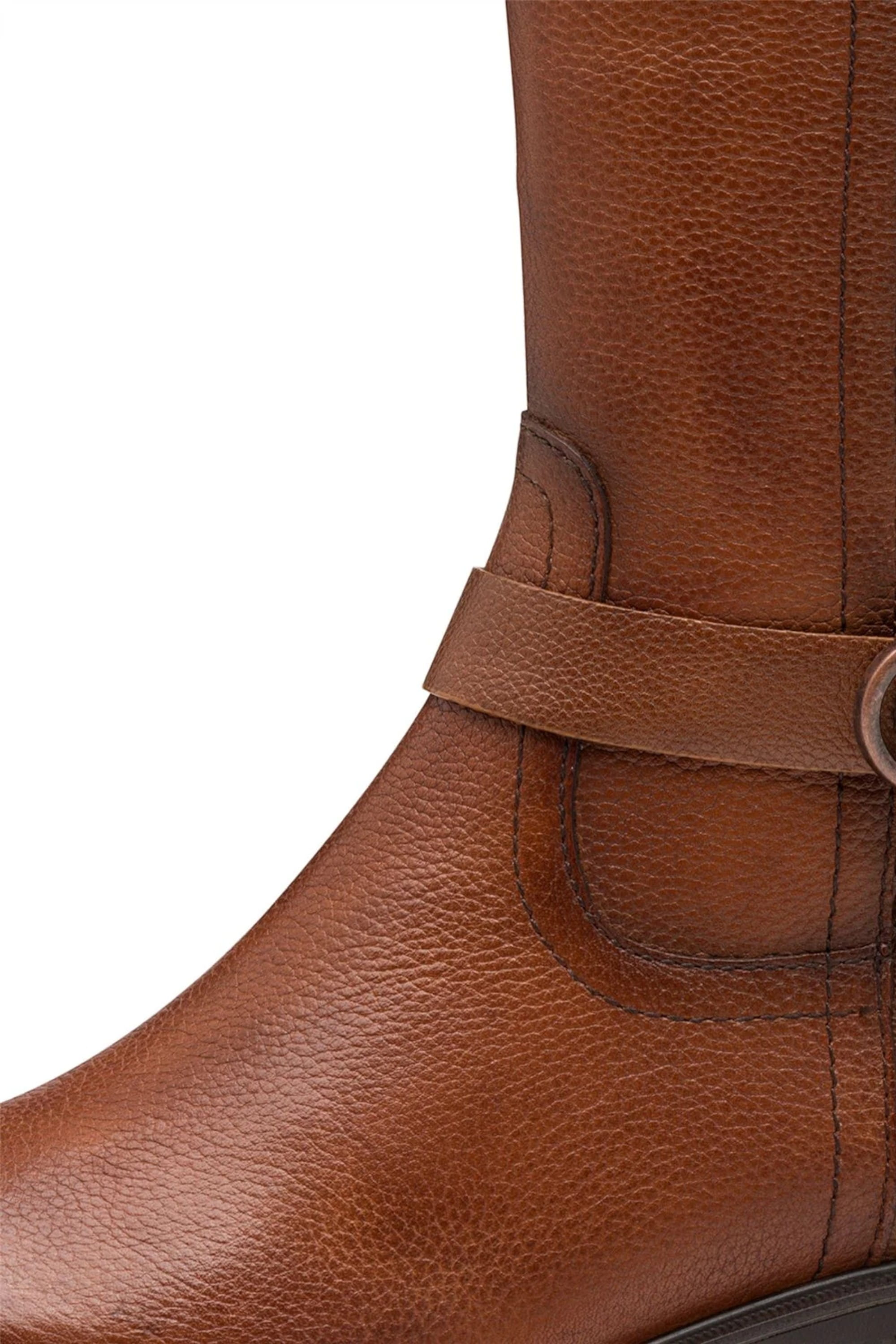 Brown Tamaris Brown Tamaris Womens Cognac Riding Boots, Image 8 of 8