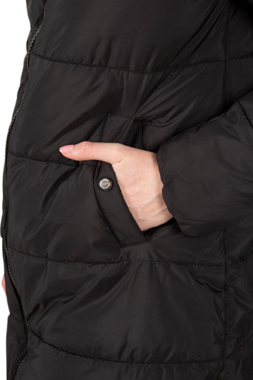 Black Trespass Black Faith Padded Jacket, Image 3 of 8