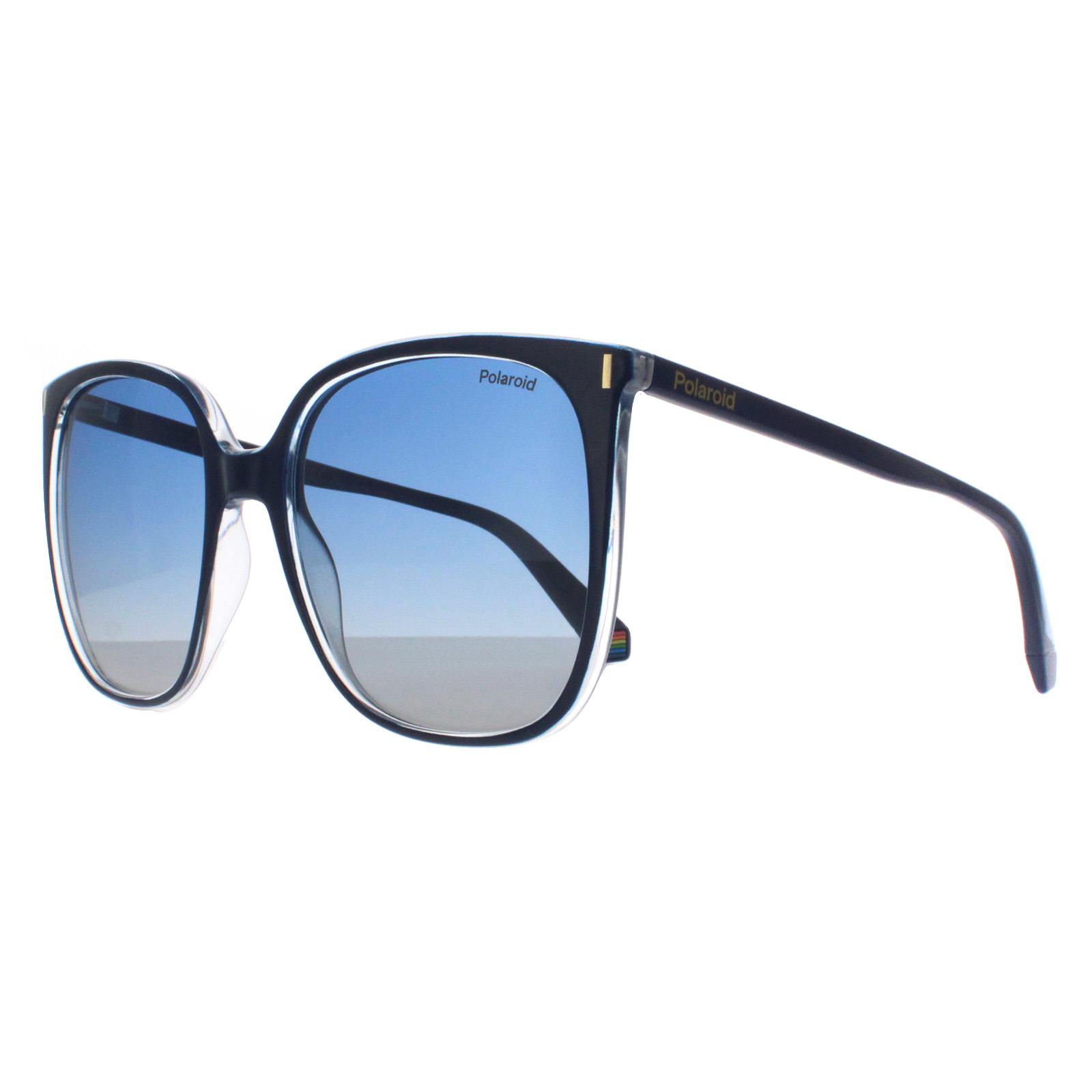 Blue Polaroid Blue Square Blue Blue Gradient Polarized PLD 6218/S, Image 2 of 4