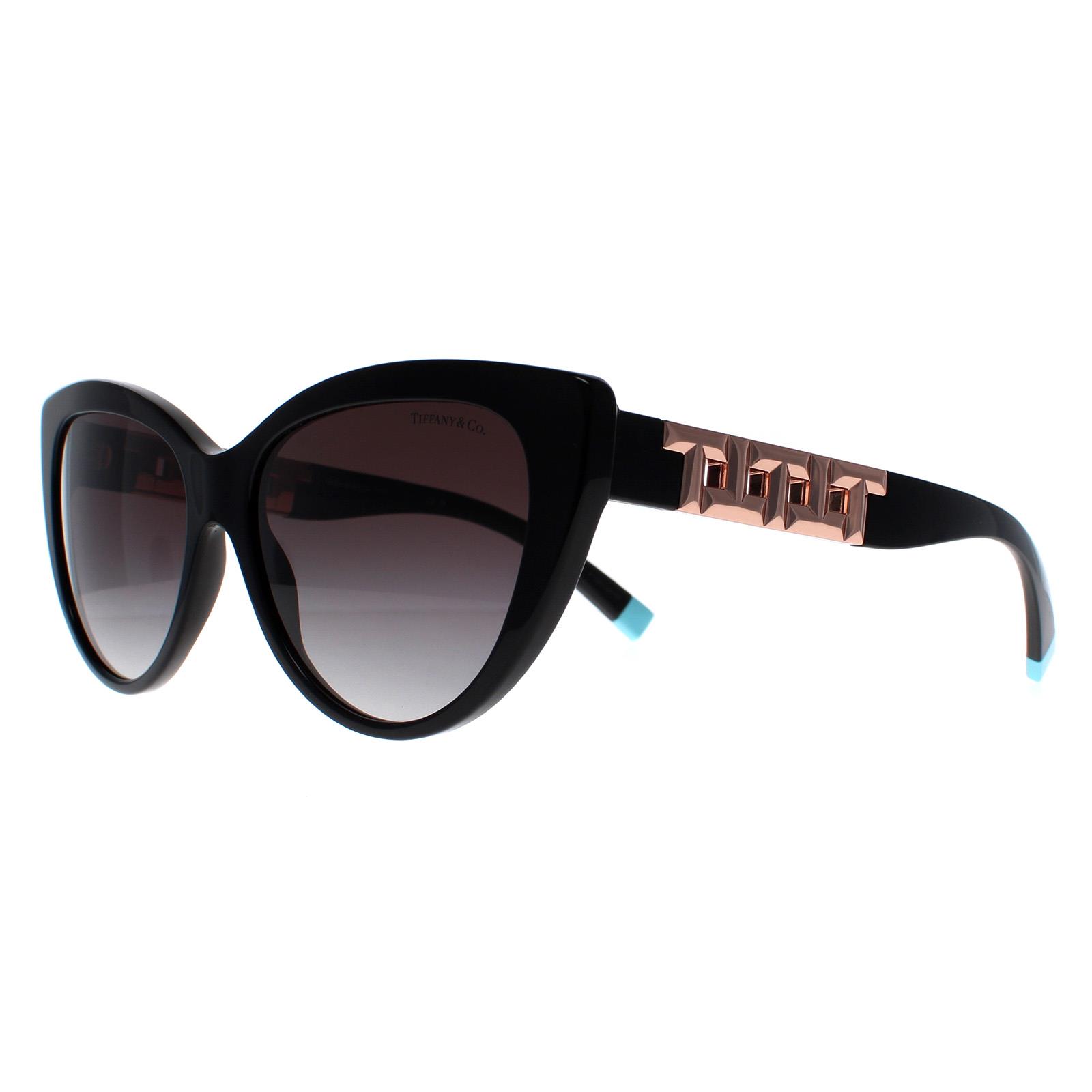 Black Tiffany Black Cat Eye Black Grey Gradient TF4196, Image 2 of 6
