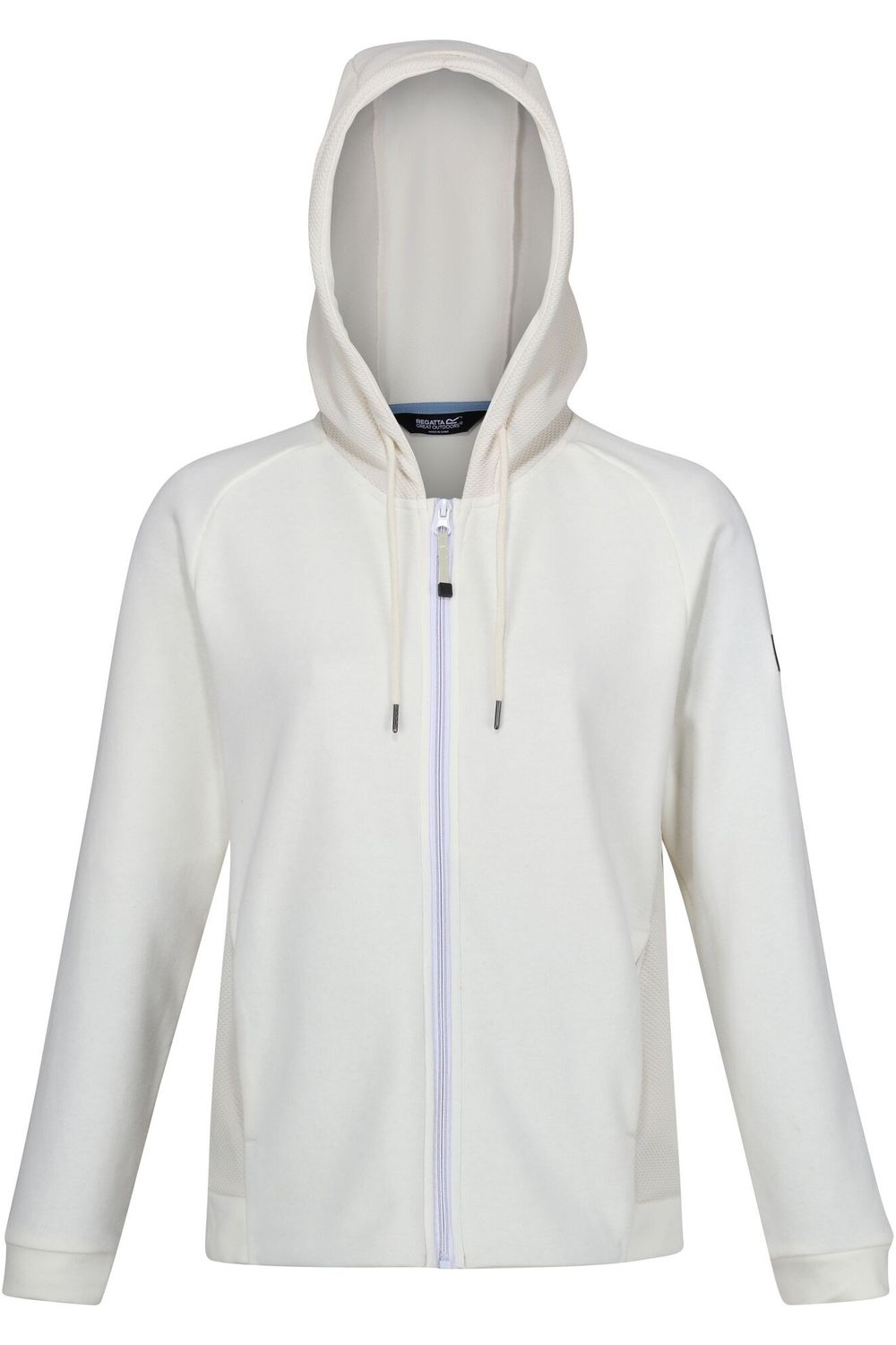 White Flamino Full Zip Fleece Jacket