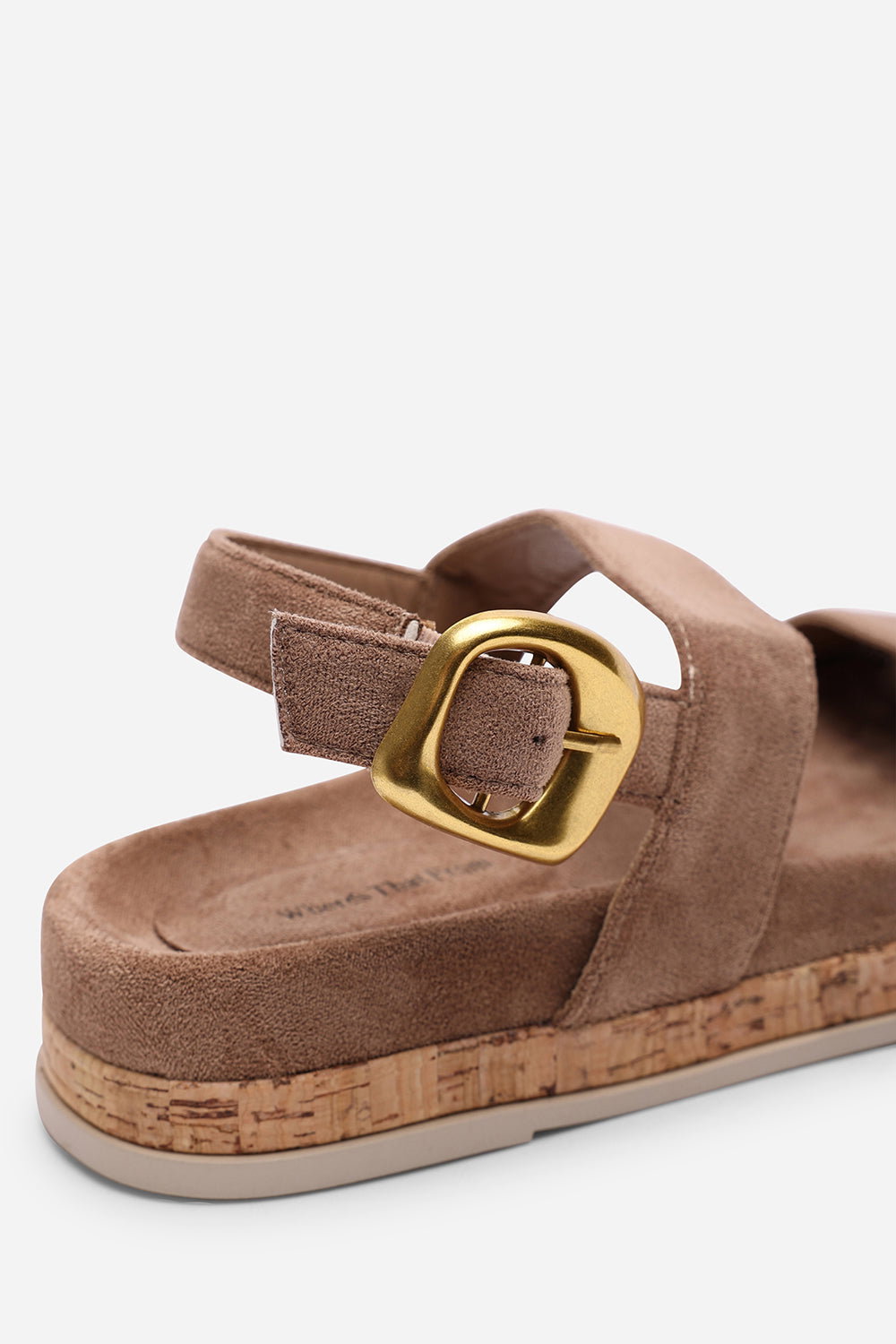 Camel Banyan Double Strap Flatform Sandal, Image 6 of 7