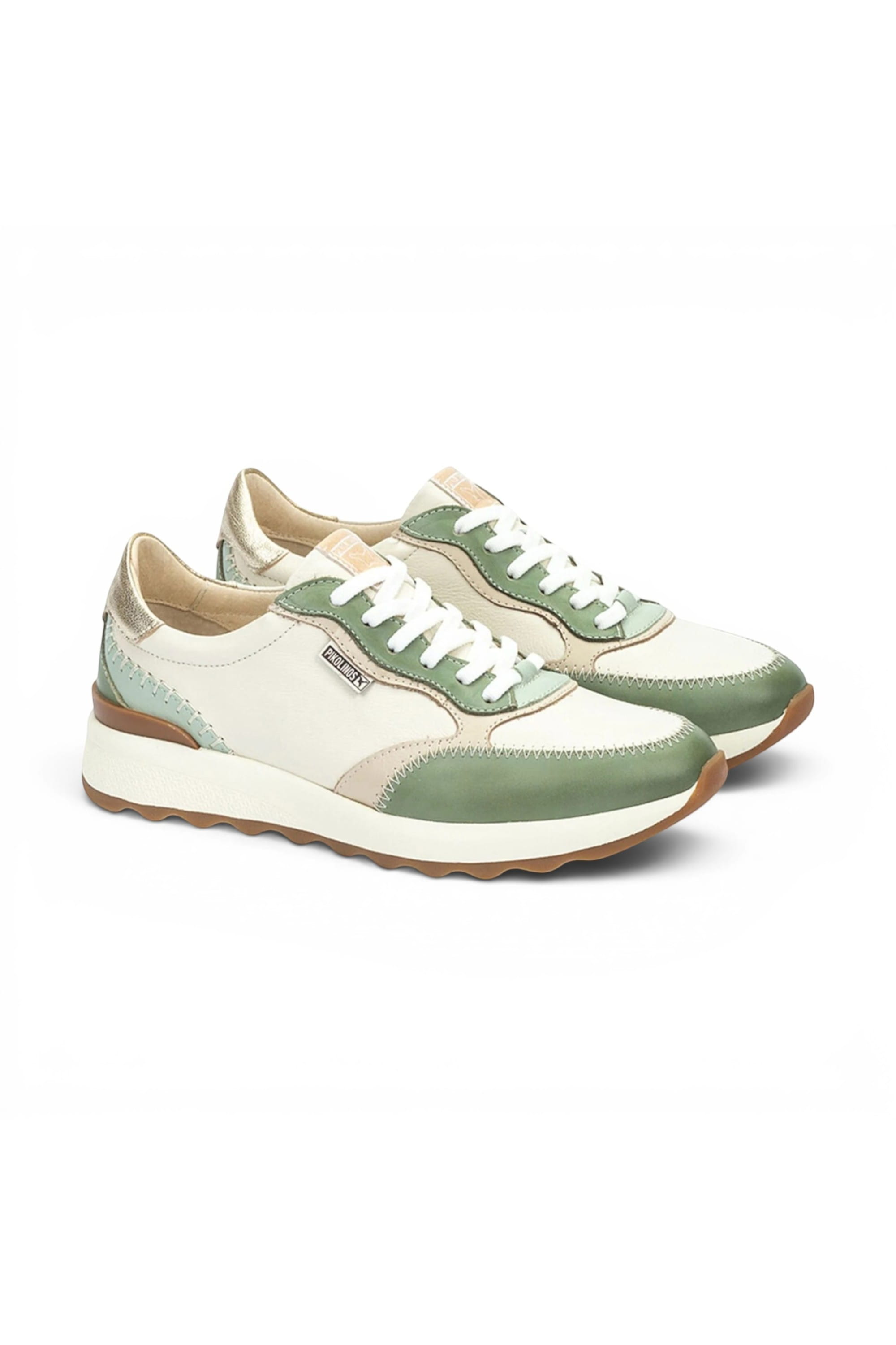 Green Womens Casual Sneaker Trainers W1M6625C3, Image 4 of 7