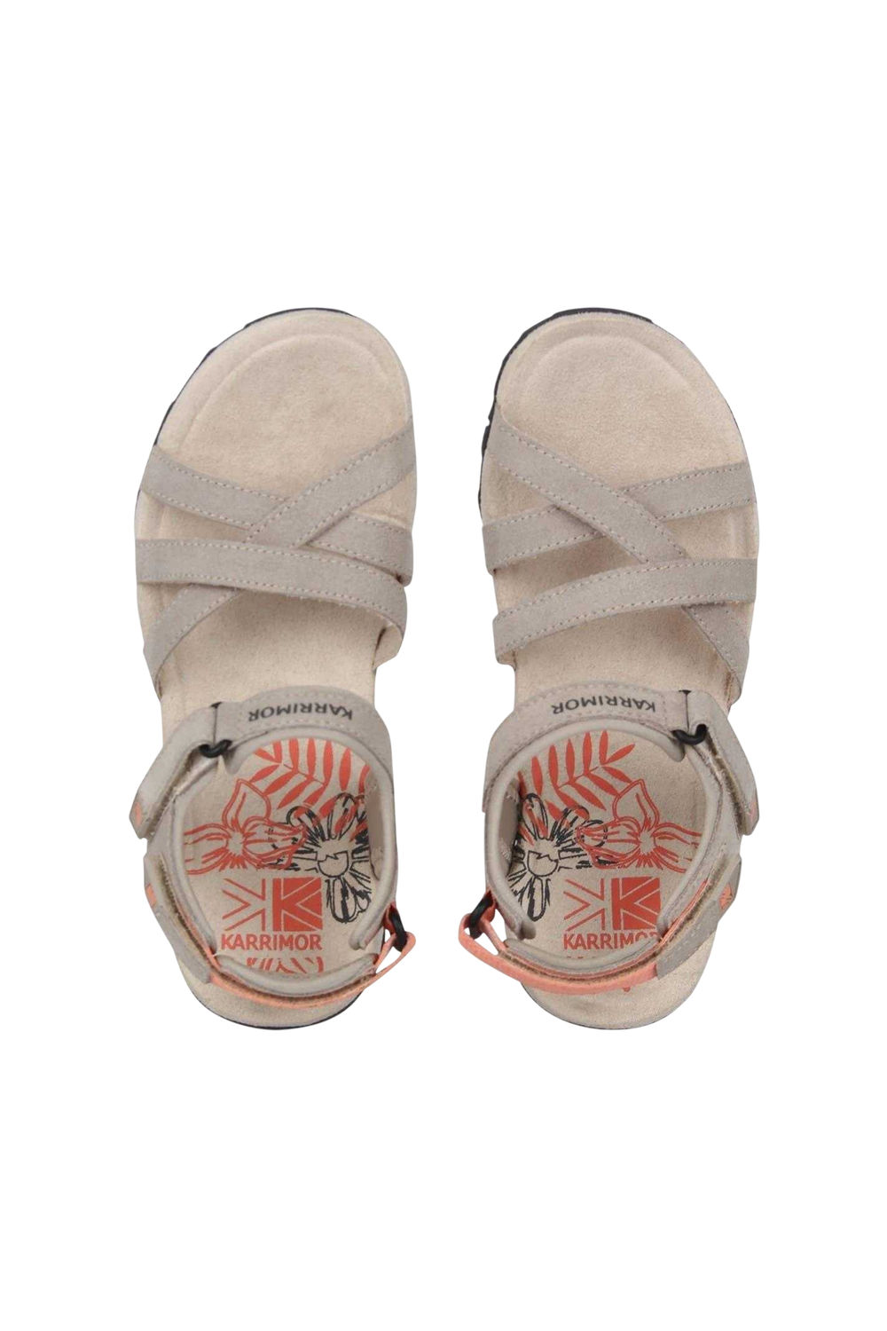 Beige Salina Leather Walking Sandals, Image 3 of 4