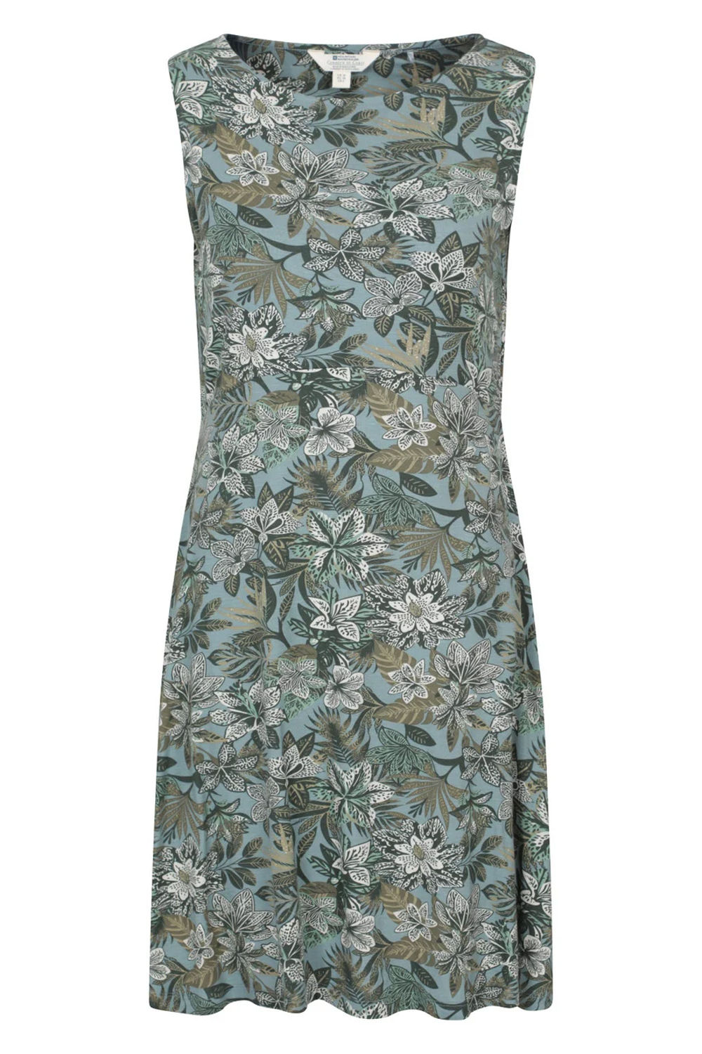 Khaki Milos Sleeveless Dress, Image 1 of 5