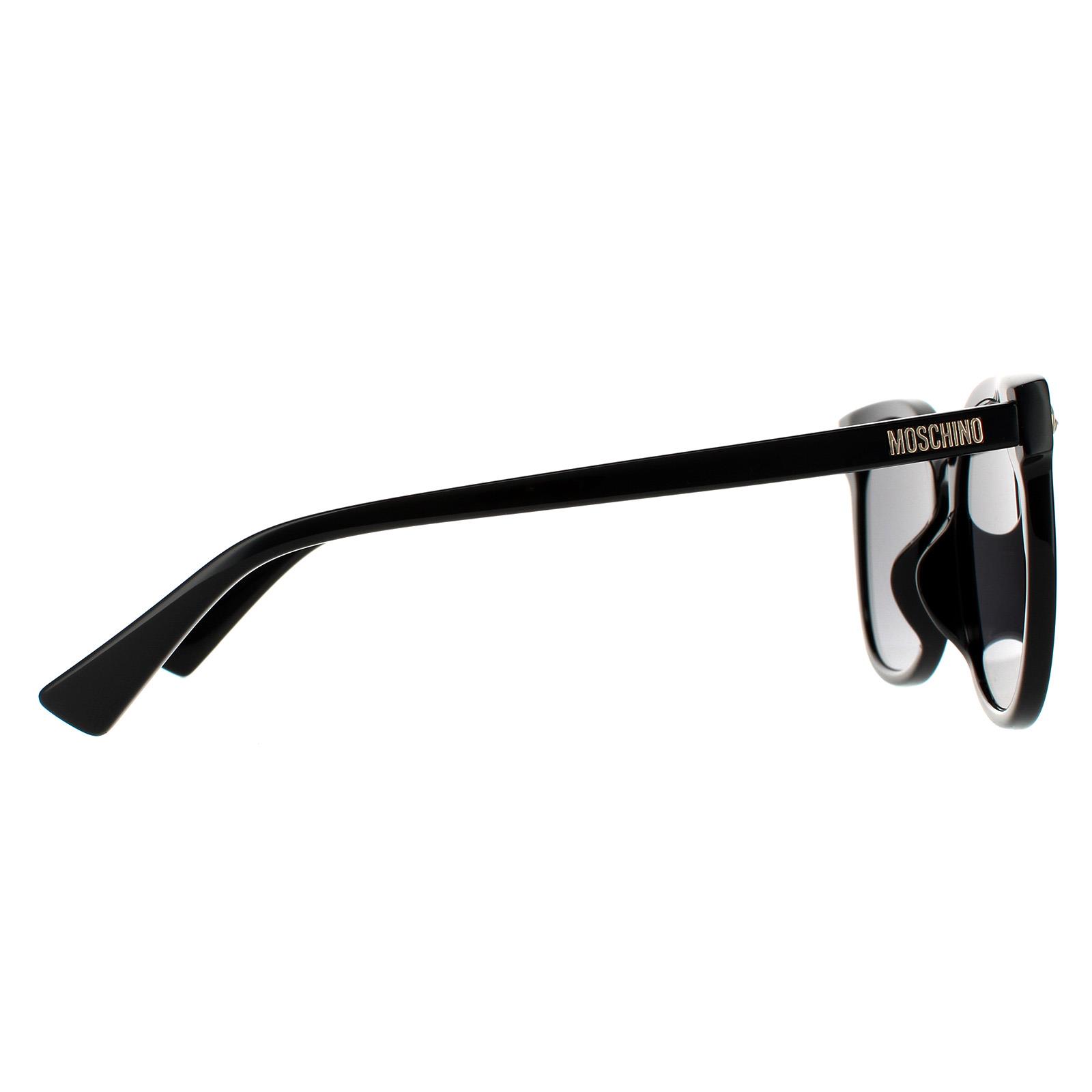 Black Moschino Black Square Black Grey MOS088/F/S Sunglasses, Image 4 of 4