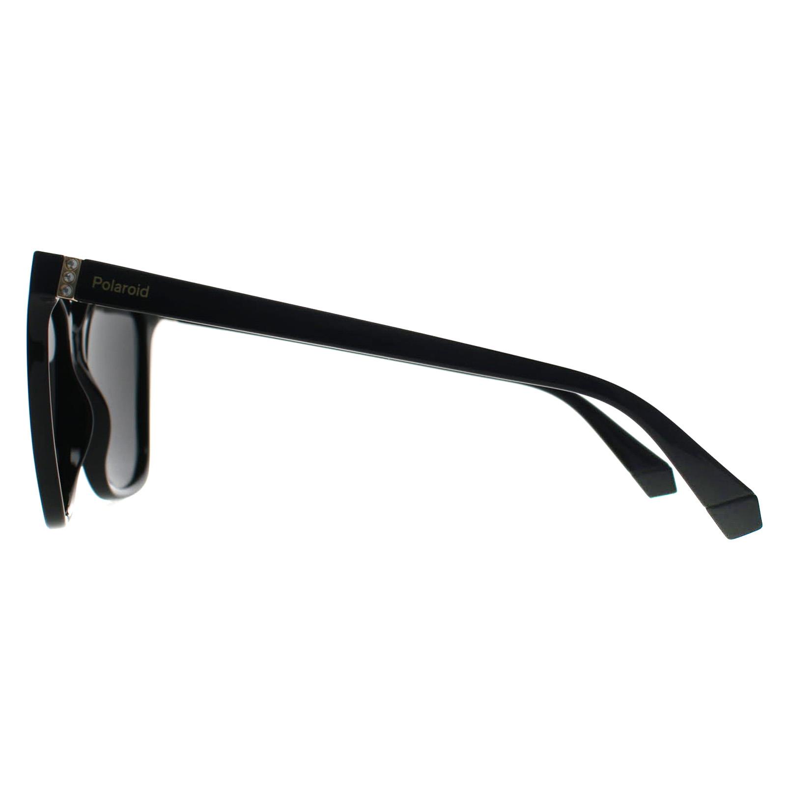 Black Polaroid Black Square Black Grey Polarized PLD 4155/S/X, Image 3 of 3