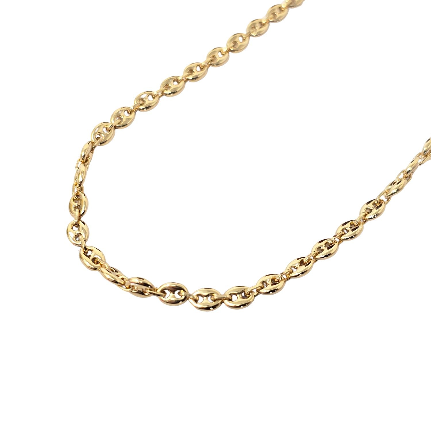 Gold Coffee Bean Necklace Luxe, Image 1 of 4