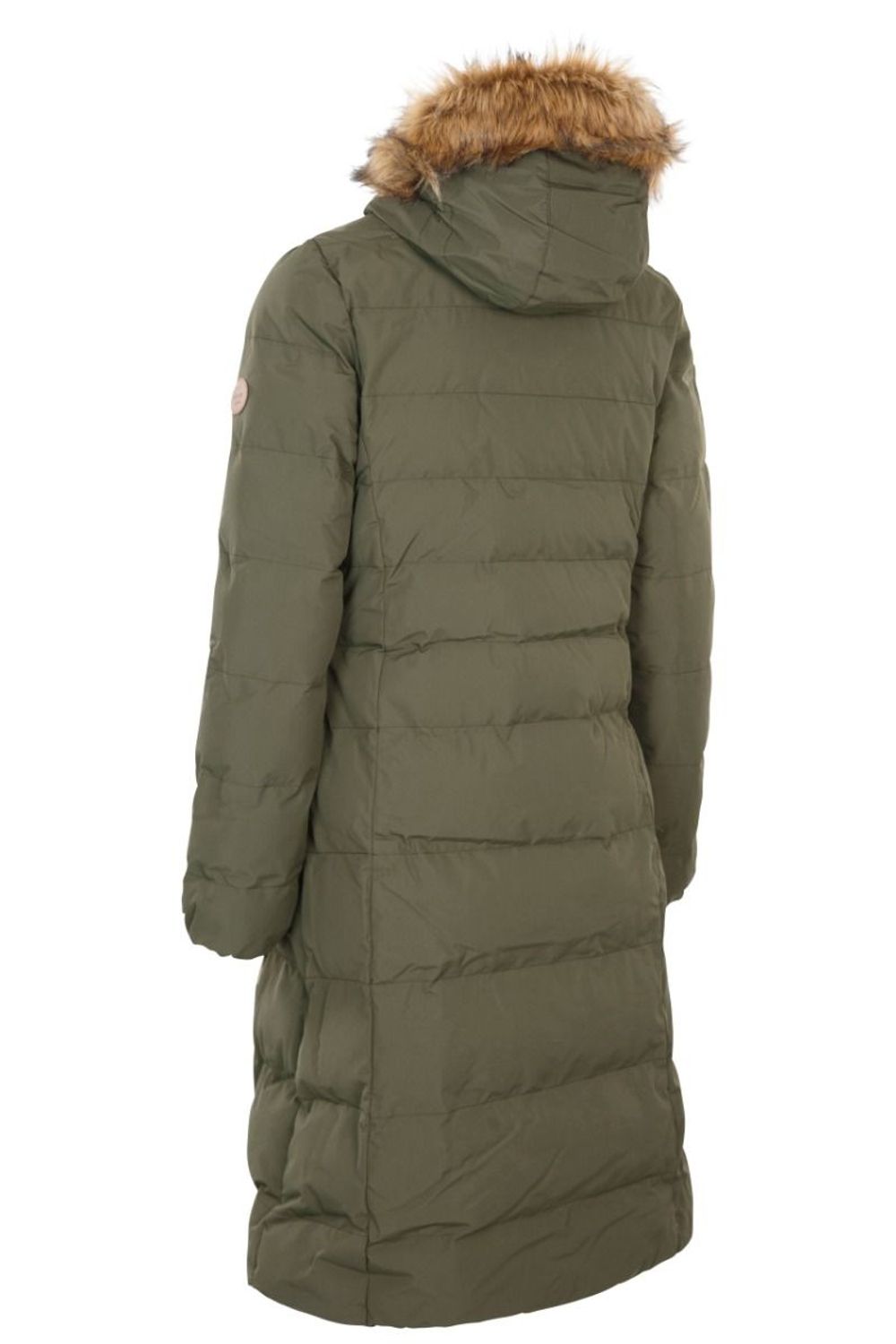 Dark Green Trespass Dark Green Audrey Padded Jacket, Image 2 of 4