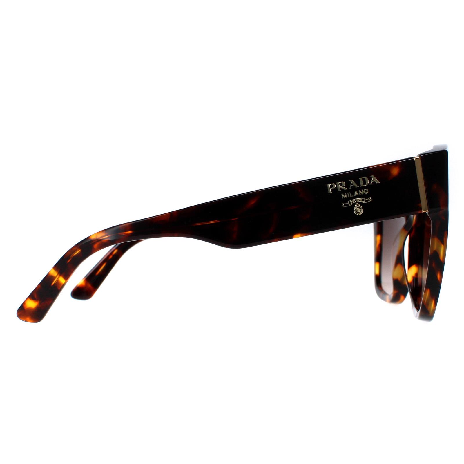 Brown Prada Brown Square Honey Tortoise Brown Gradient PR17ZS, Image 4 of 6