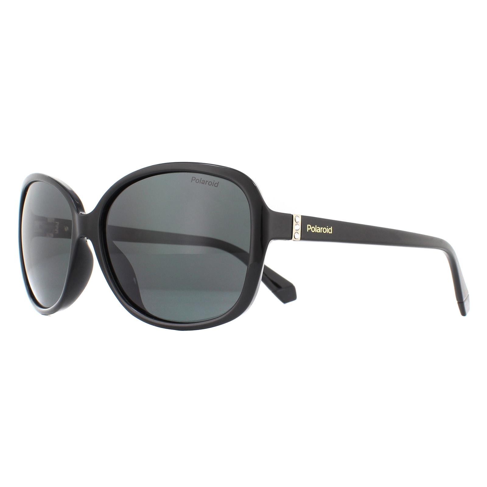 Black Fashion Black Grey Polarized Sunglasses, Image 2 of 4
