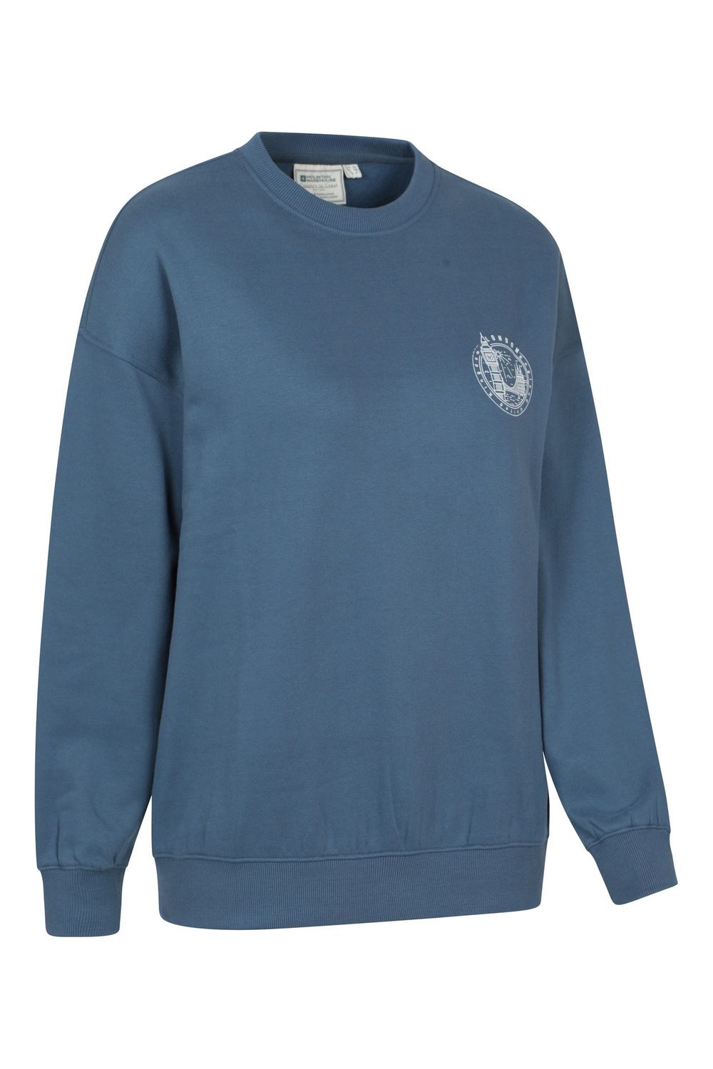 Navy London Graphic Sweatshirt, Image 4 of 4