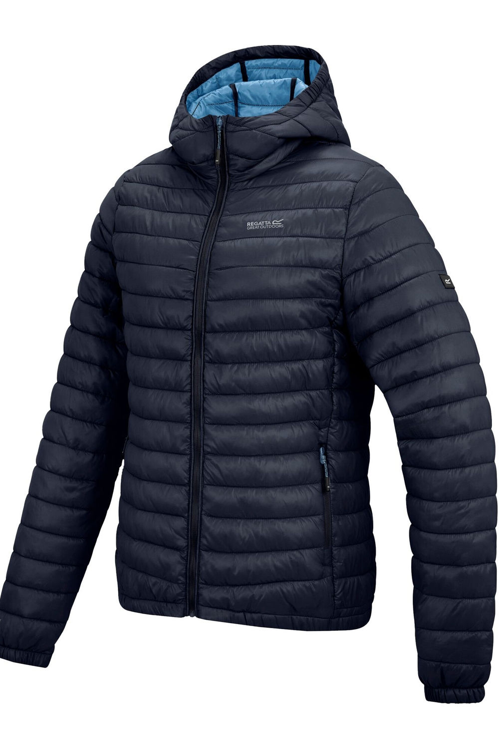 Navy Hurden Padded Jacket, Image 3 of 4