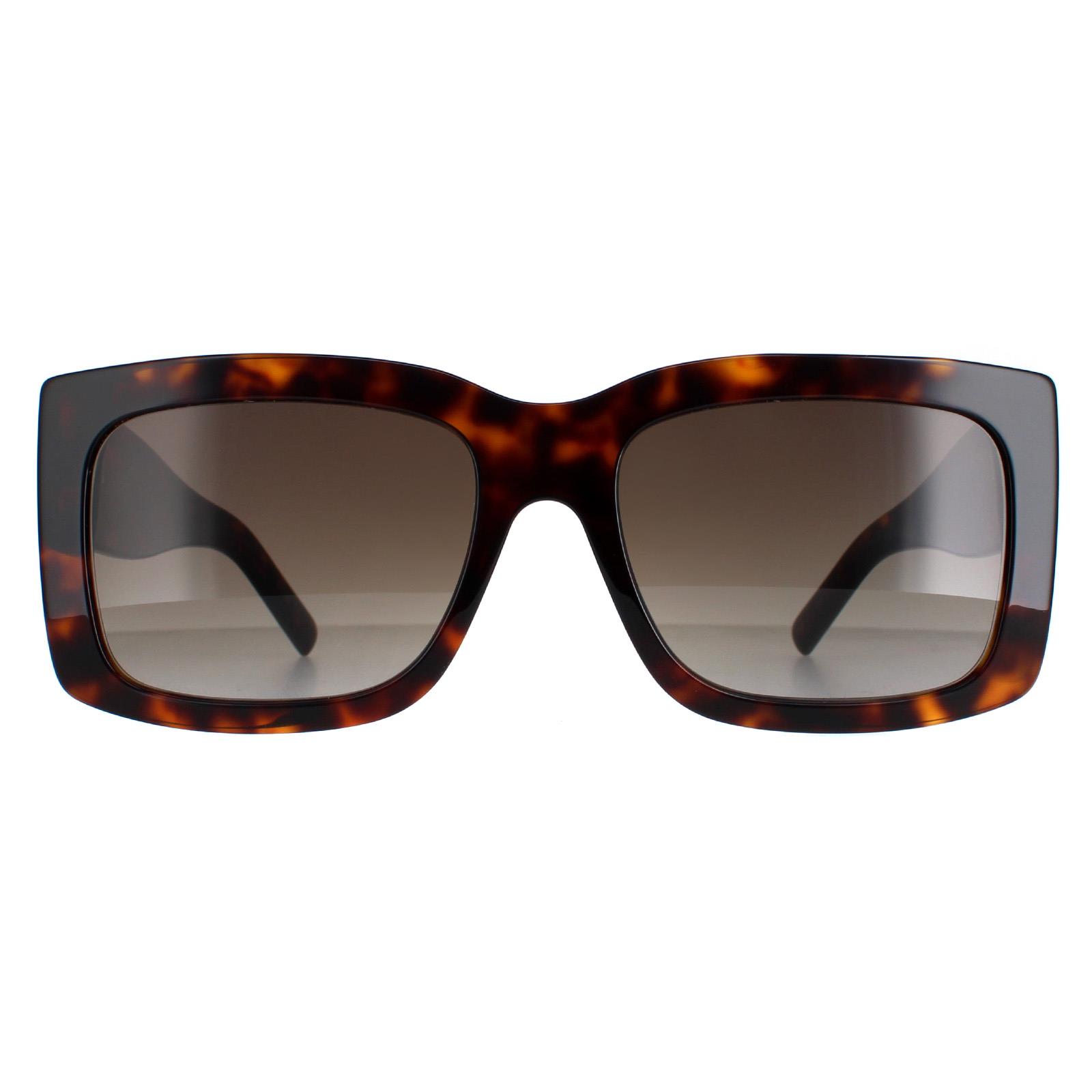 Brown Hugo Boss Brown Rectangle Havana Brown Gradient BOSS 1454/S, Image 1 of 6