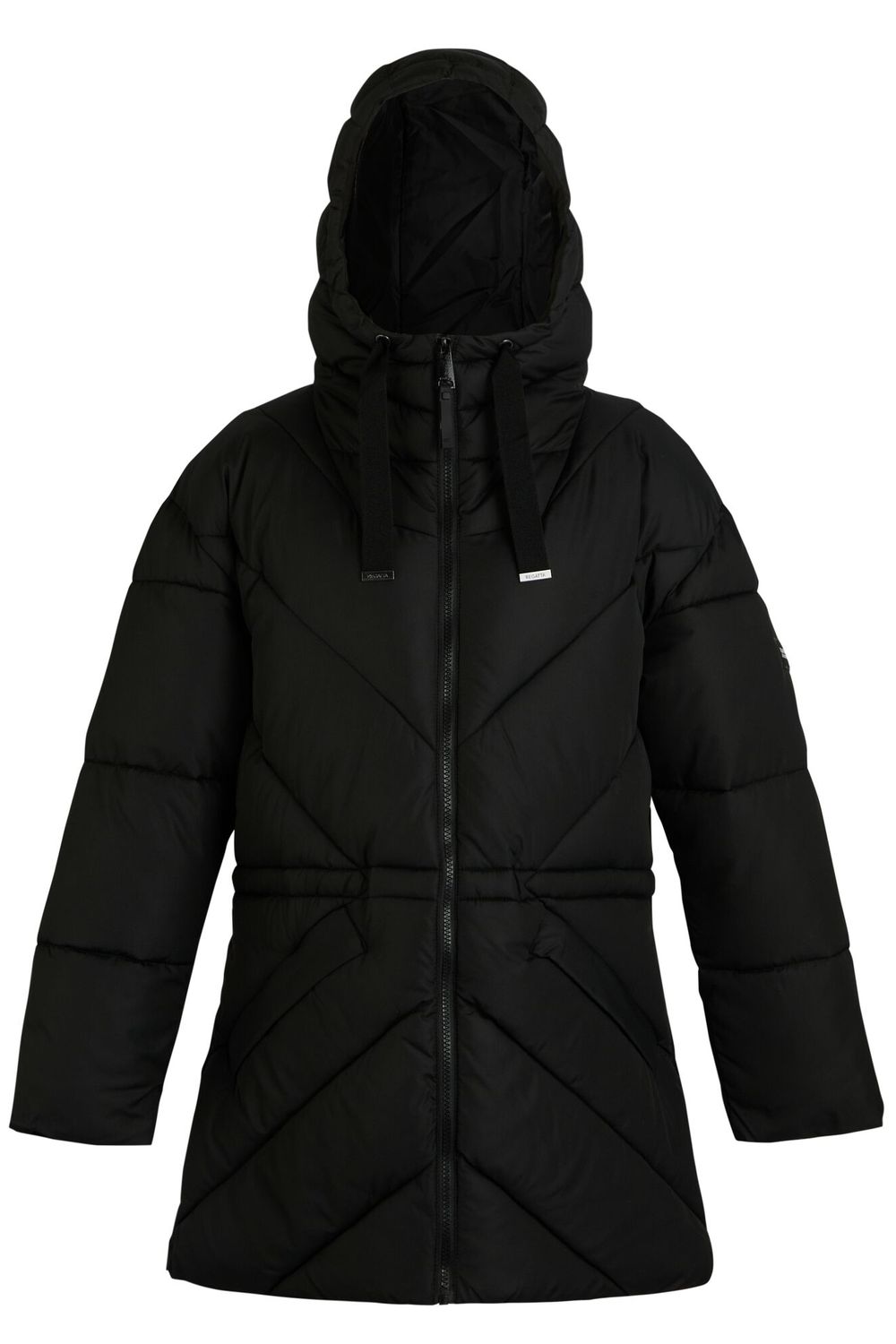 Black Regatta Black Rusey Quilted Padded Jacket, Image 1 of 5