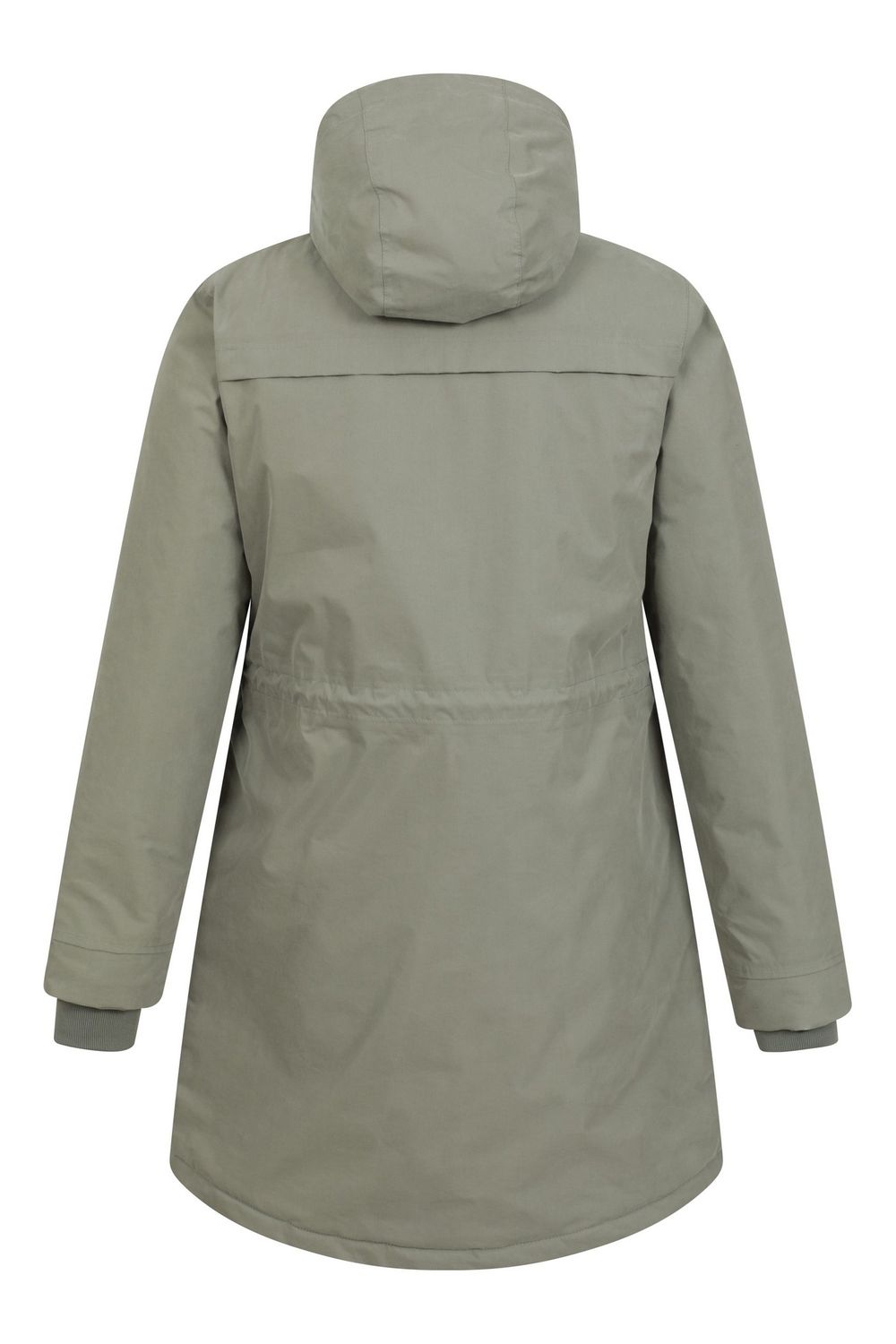 Khaki Acorn Waterproof Borg Lined Padded Parka, Image 2 of 4