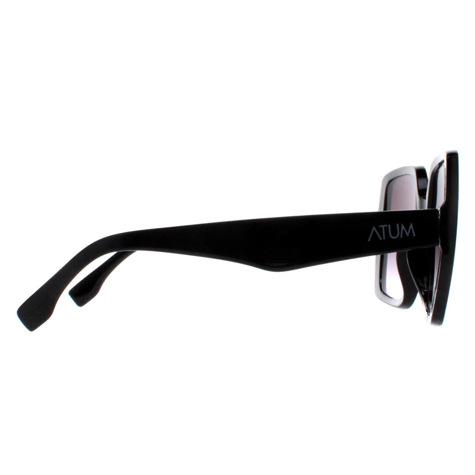 Black Atum Black Square Shiny Black Smoke Grey Gradient Zouk, Image 4 of 4