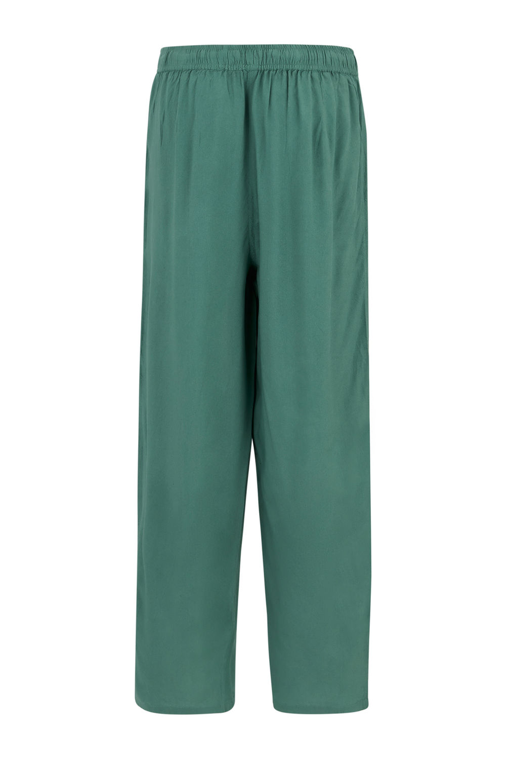 Olive Elbrie Plain Trousers, Image 2 of 5