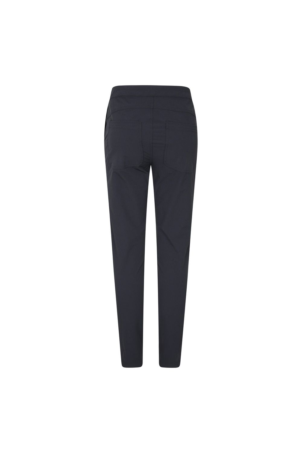 Black Short Kesugi Stretch Slim Hiking Trousers, Image 2 of 6