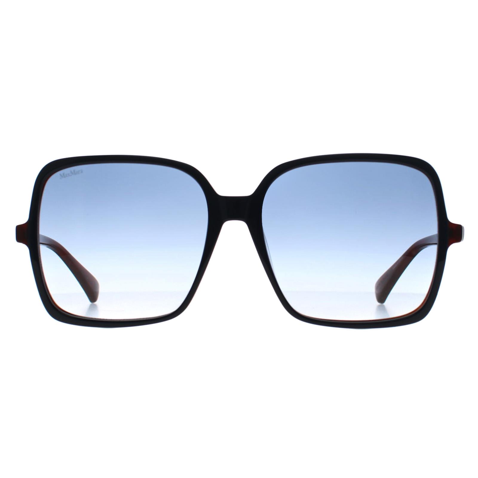 Blue Max Mara Blue Square Blue Tortoise Blue Gradient MM0037/S Emme9, Image 1 of 3