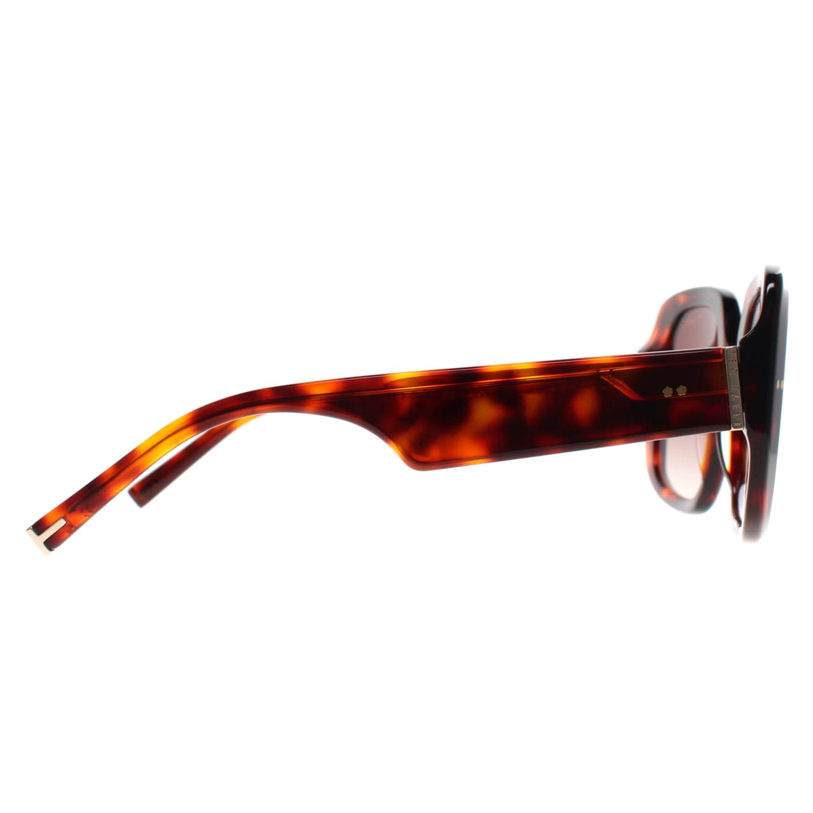 Brown Ted Baker Brown Square Tortoise Brown Gradient TB1730 Catrina, Image 4 of 4