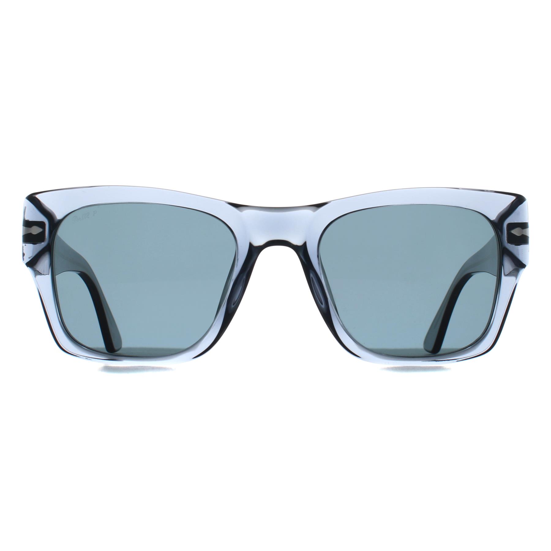 Blue Square Transparent Ocean Dark Blue Polarized PO3384S, Image 1 of 3
