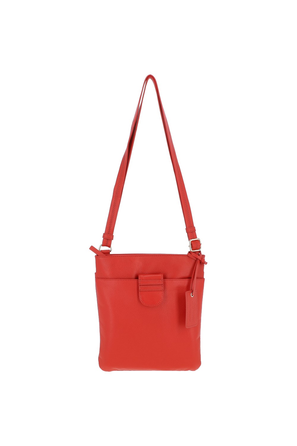 Mango Tab Zip Top Real Leather Crossbody Bag, Image 2 of 4