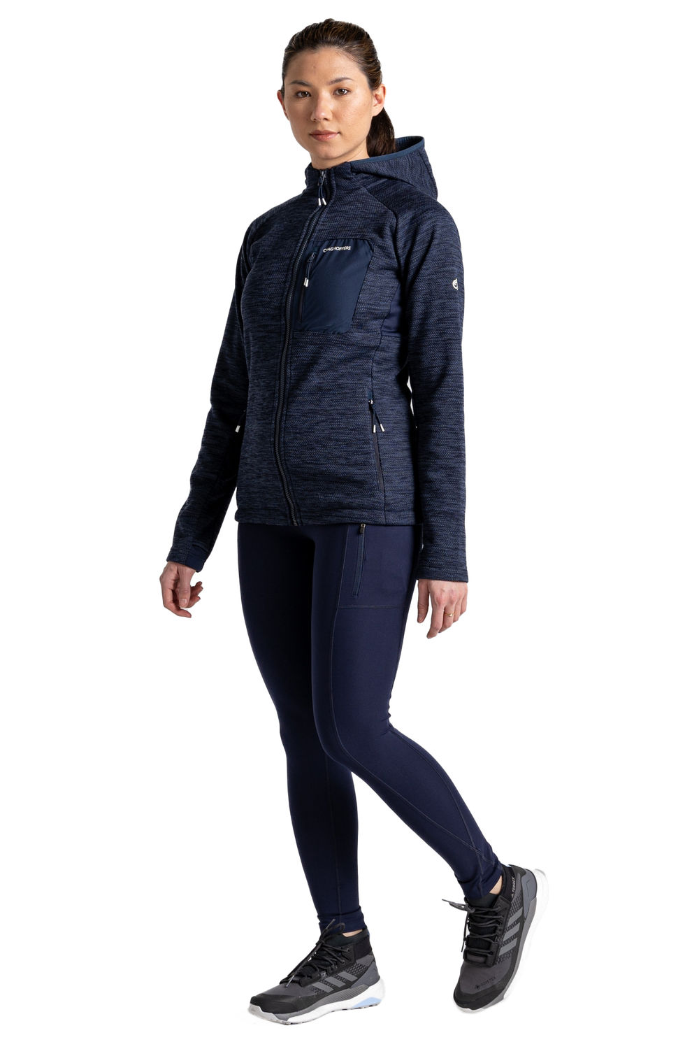 Navy Blue Kiwi Pro Plain Leggings, Image 3 of 3