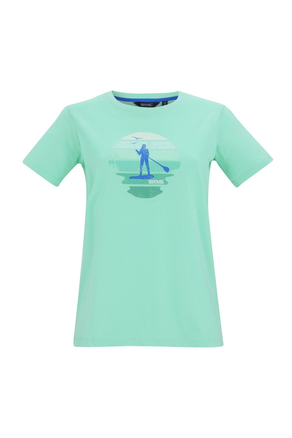 Pale Green Filandra VX Sunset Paddleboard TShirt, Image 2 of 4