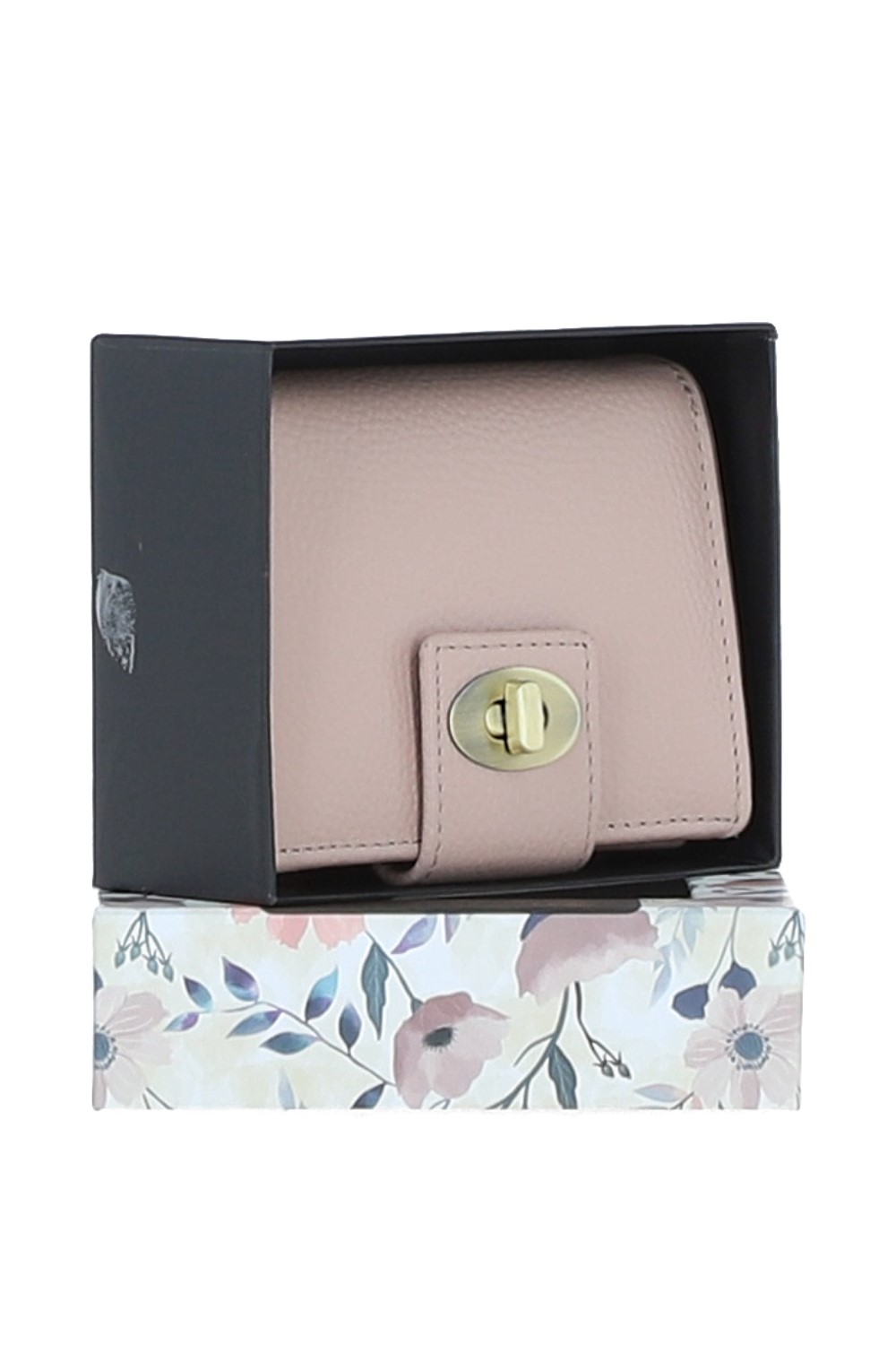 Beige Elegant Real Leather Purse, Image 2 of 4
