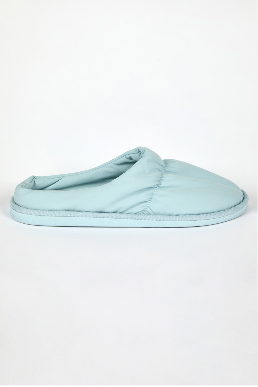 Blue Padded Mule Slipper, Image 3 of 5