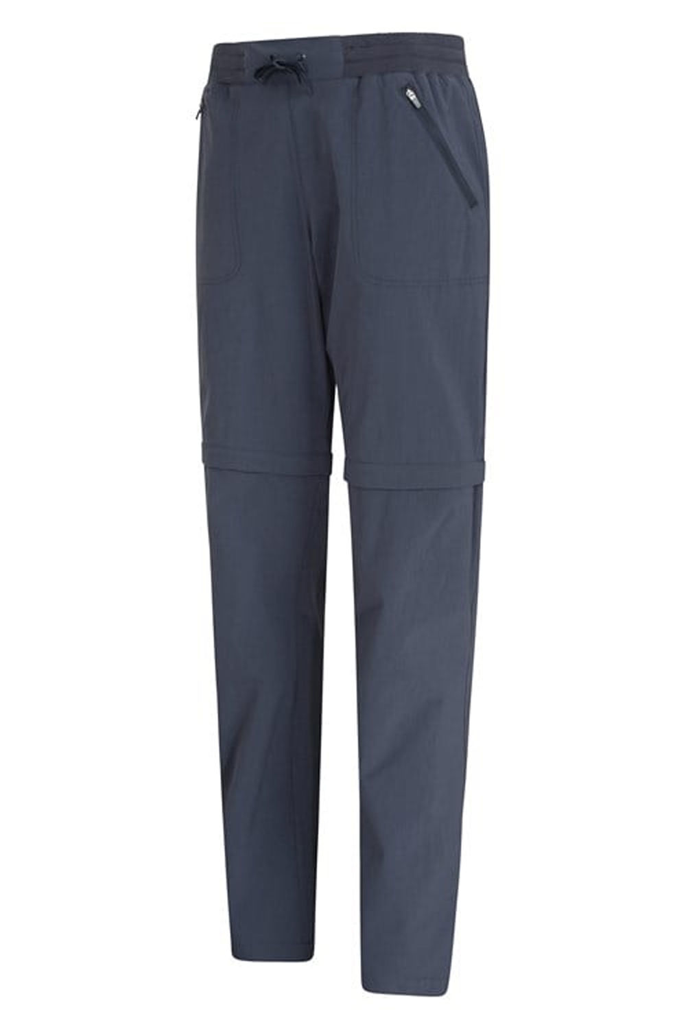 Navy Mountain Warehouse Navy Explorer ZipOff Hiking Trousers, Image 2 of 7