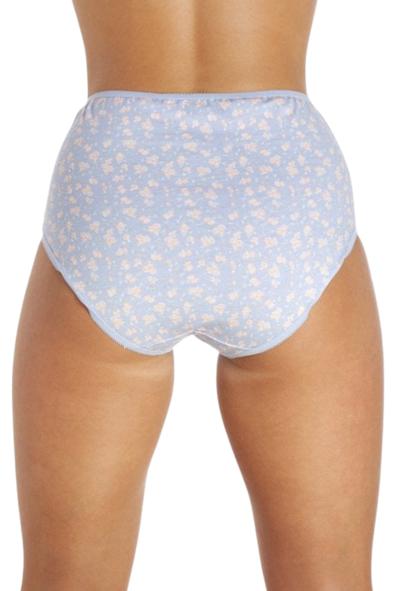Multi 4 Pack Mixed Print Cotton Maxi Briefs, Image 2 of 5