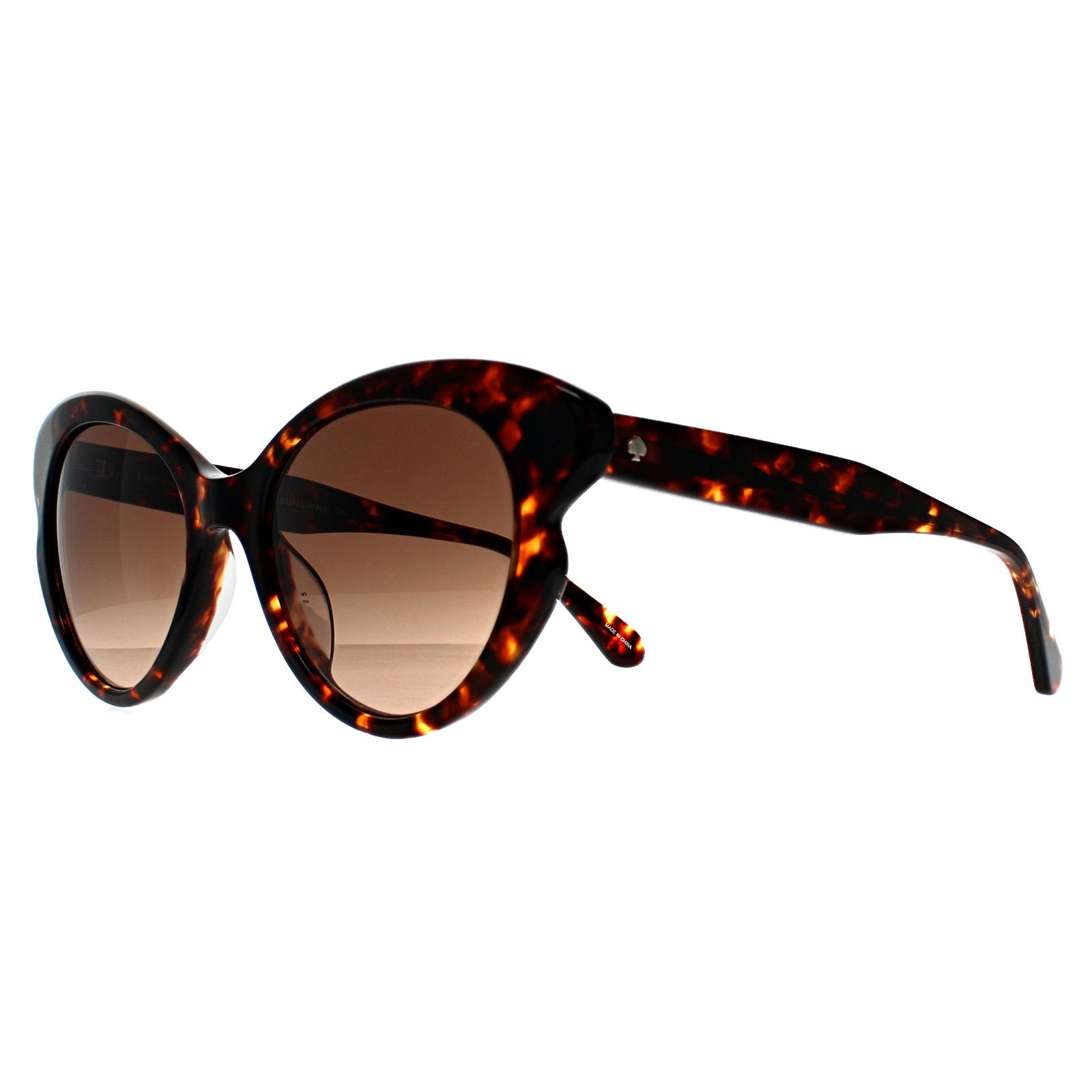Black Kate Spade Black Cat Eye Black Dark Grey Gradient Elina/G/S, Image 2 of 3