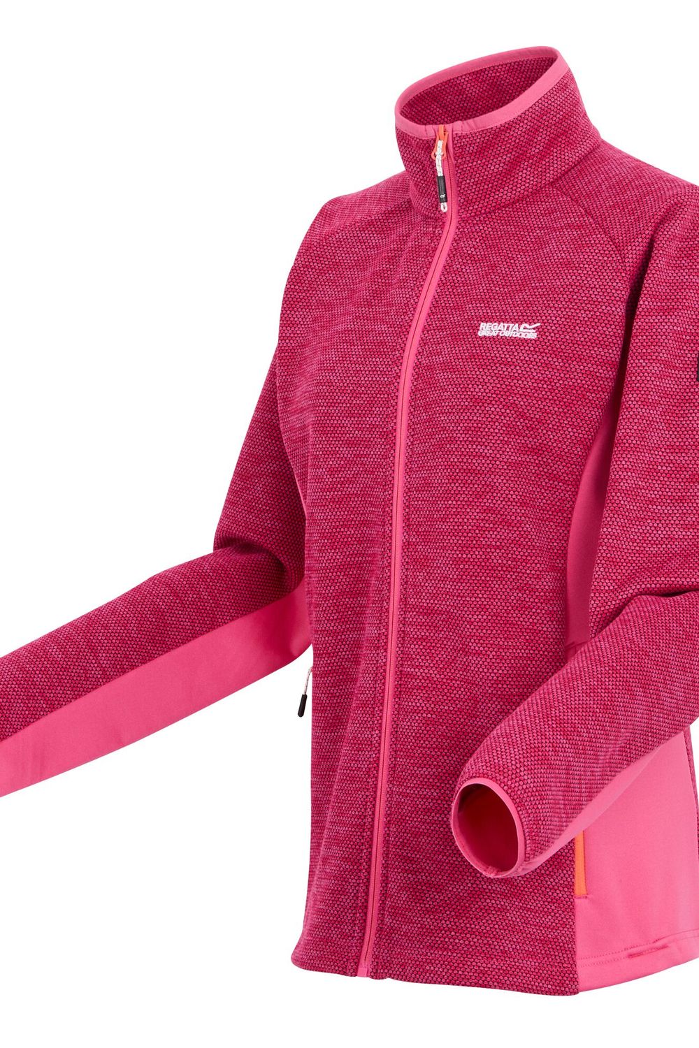 Pink Highton IV Full Zip Fleece Jacket, Image 3 of 5