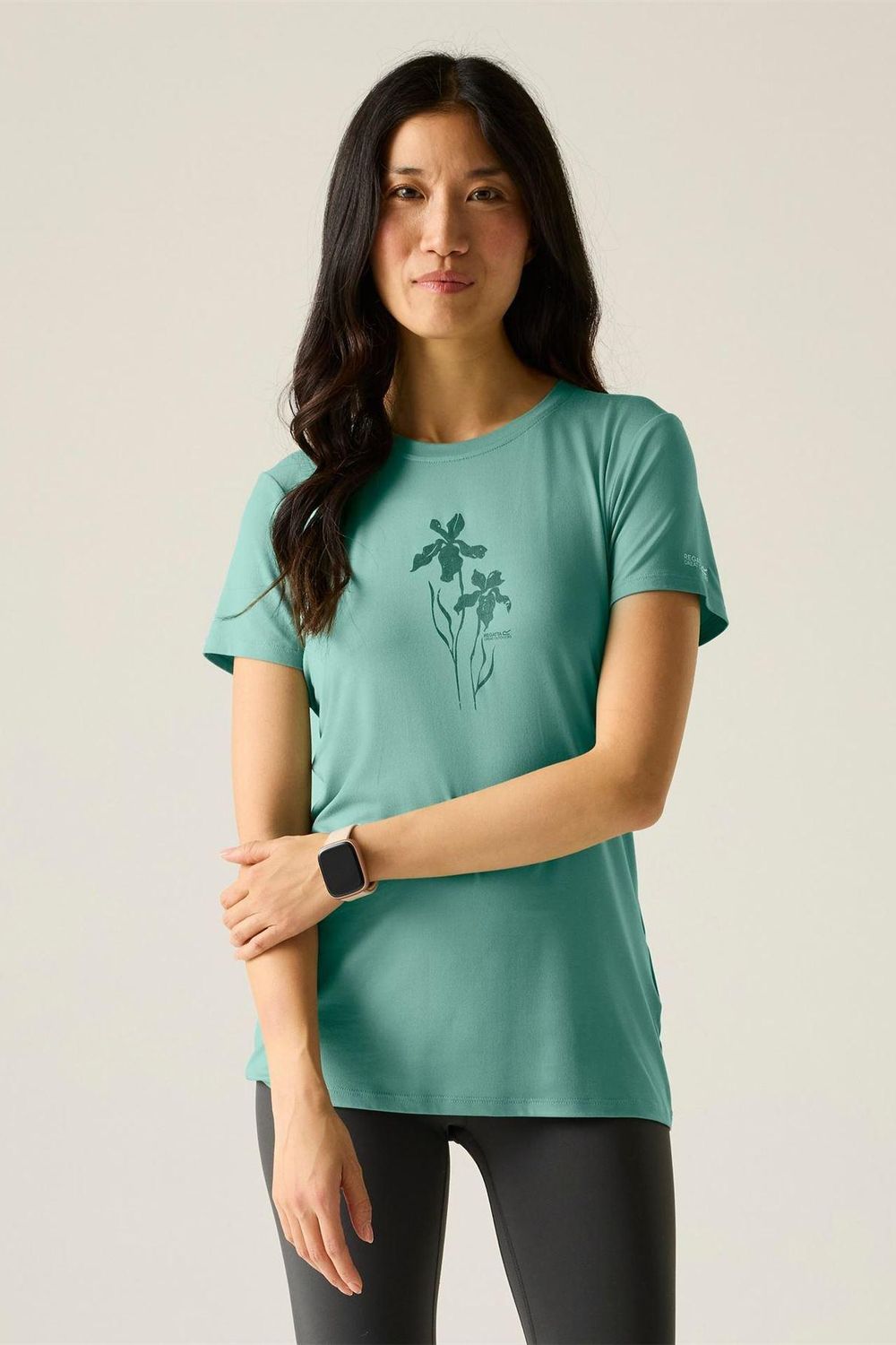Olive Fingal Graphic Print Walking TShirt, Image 1 of 5