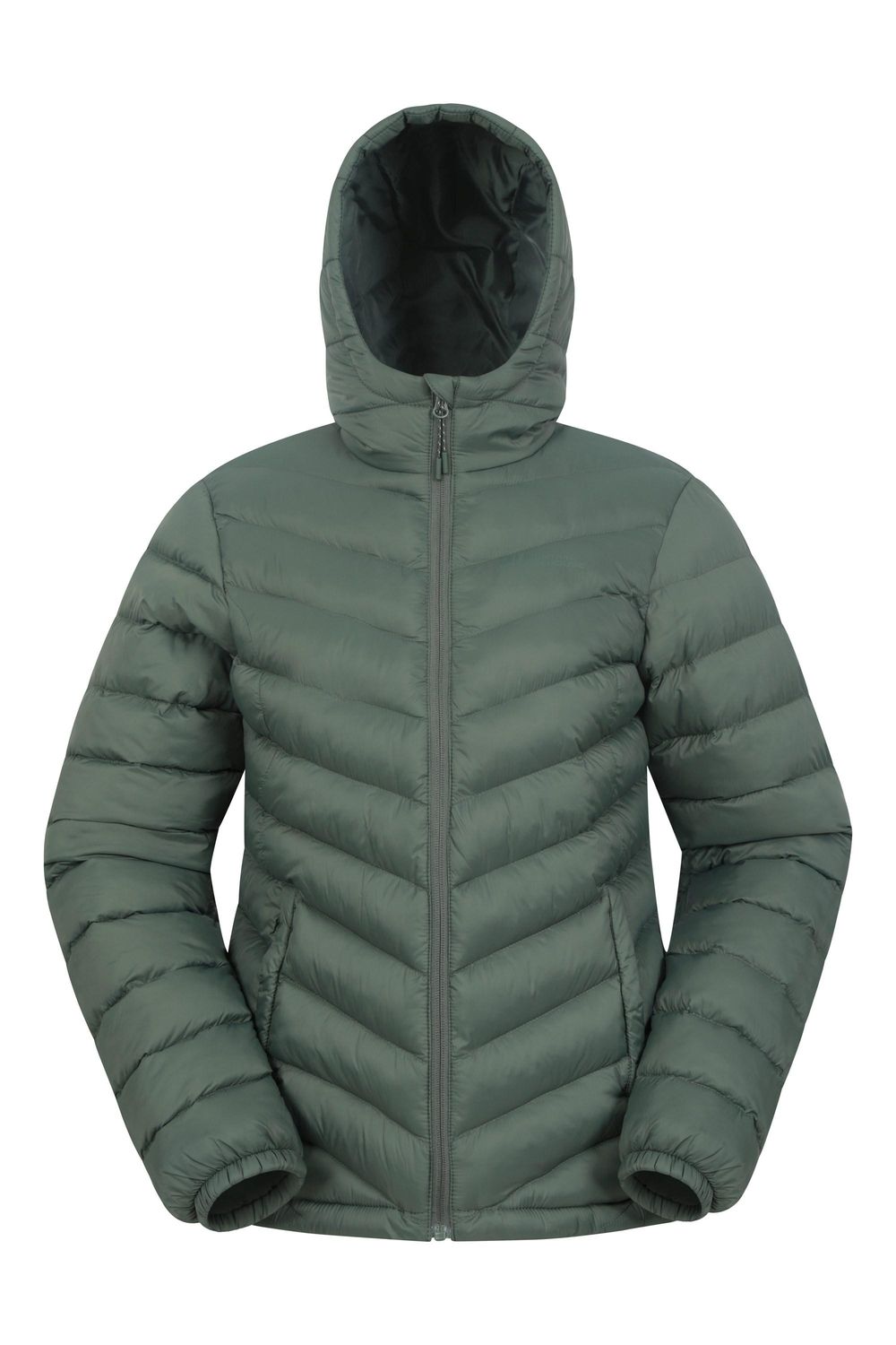 Khaki Seasons Padded Jacket, Image 1 of 4