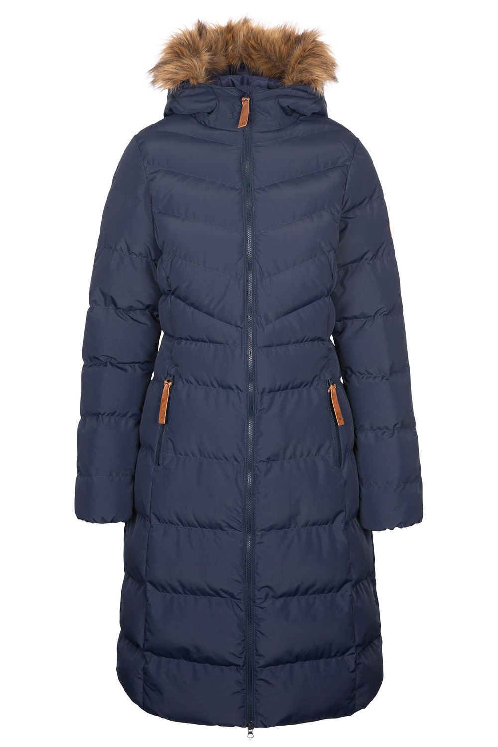 Navy Trespass Navy Audrey Padded Jacket, Image 1 of 5