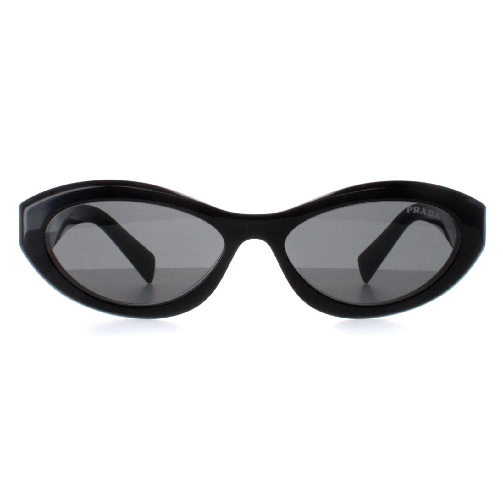 Black Prada Black Oval Black Dark Grey PR26ZS, Image 1 of 4