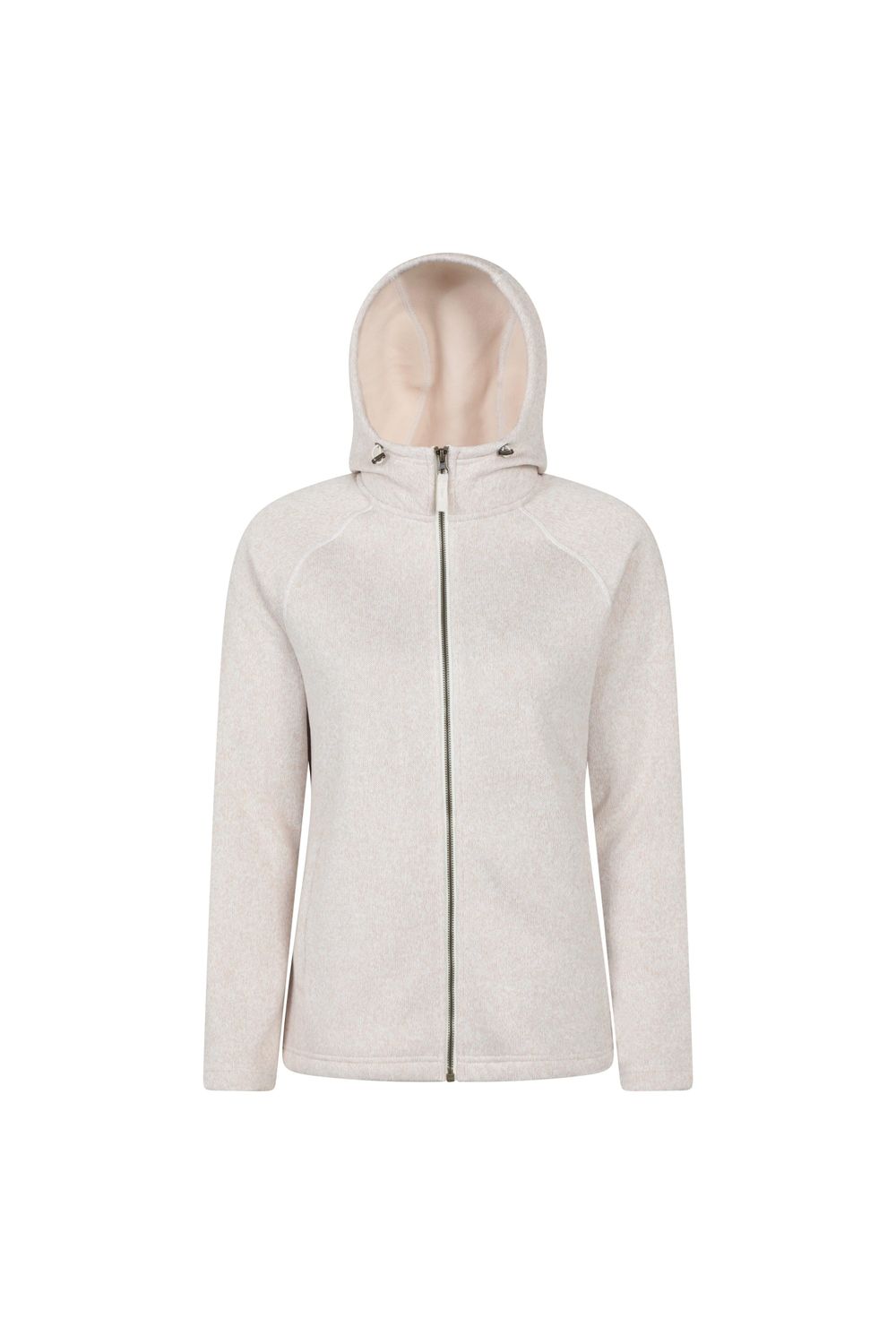 Beige Nevis Full Zip Hoodie, Image 1 of 4