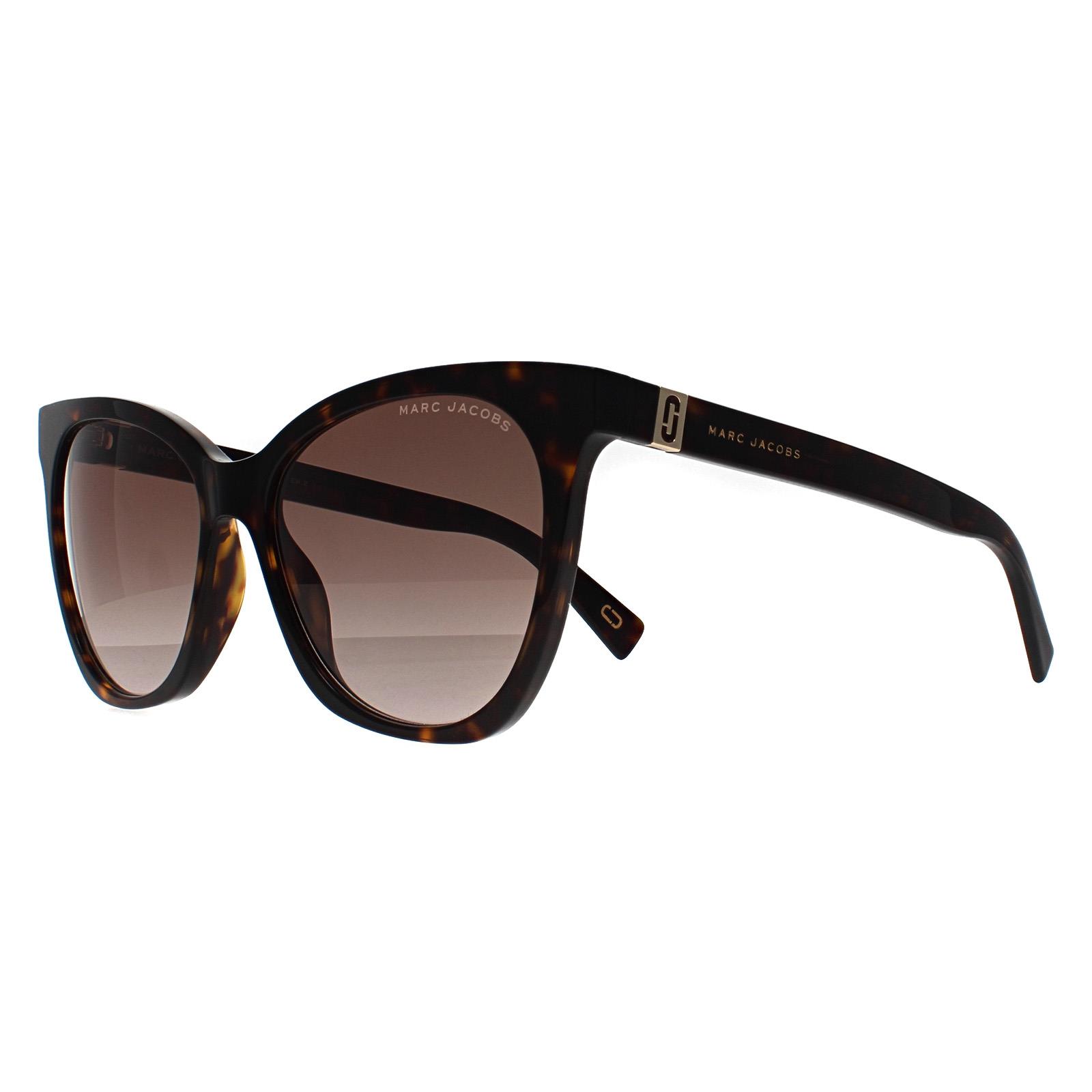 Brown Cat Eye Dark Havana Brown Gradient MARC 336/S, Image 2 of 4