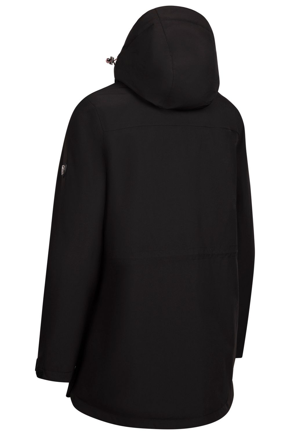 Black Trespass Black Hosho Waterproof Jacket, Image 2 of 5