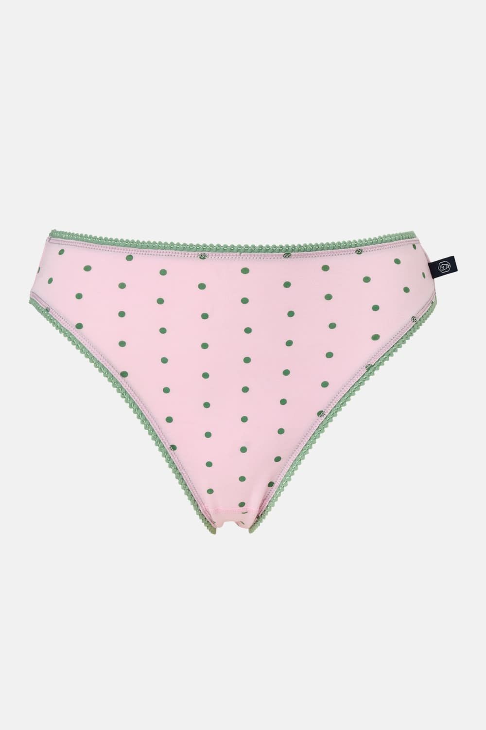 Multi Pack of Four "Juniper" Bamboo High Leg Knickers, Image 3 of 5