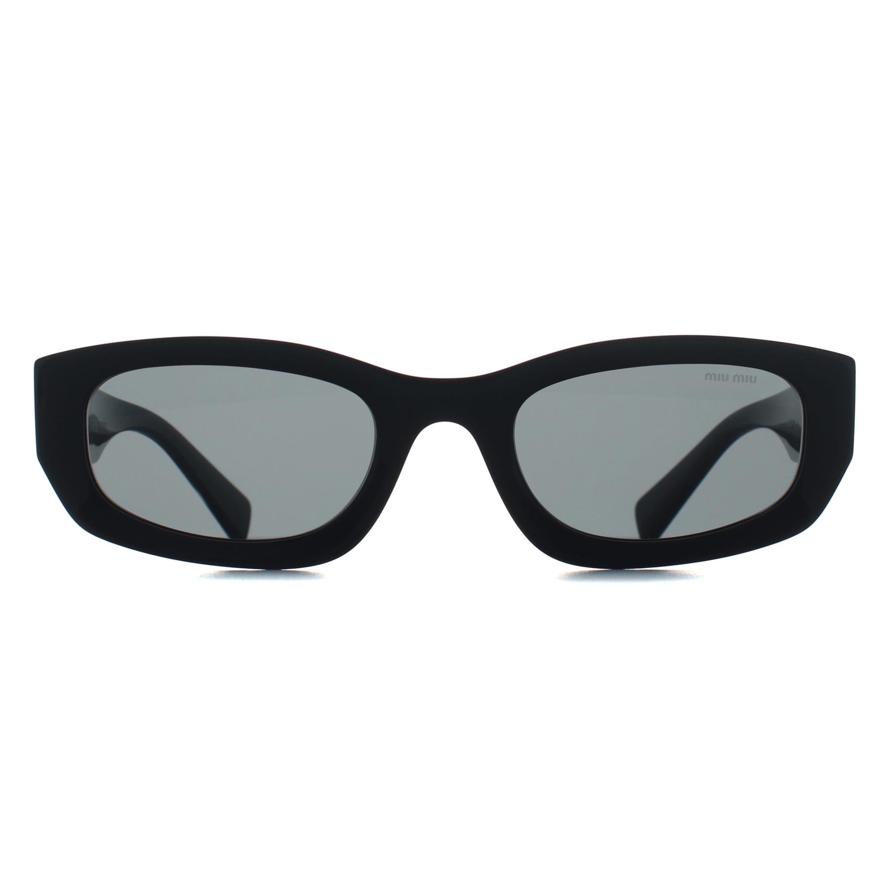 Black Miu Miu Black Oval Black Dark Grey MUB04S, Image 1 of 3