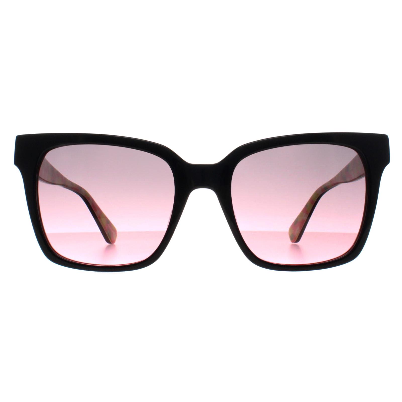 Black Square Black Gray Fuchsia Harlow/G/S, Image 1 of 4